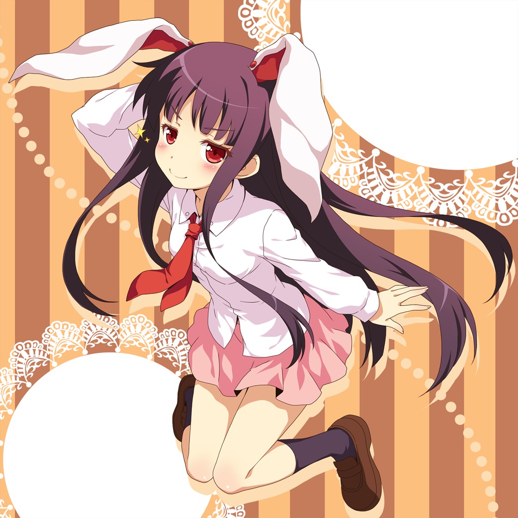 animal_ears bunny_ears cosplay houraisan_kaguya touhou yamasan