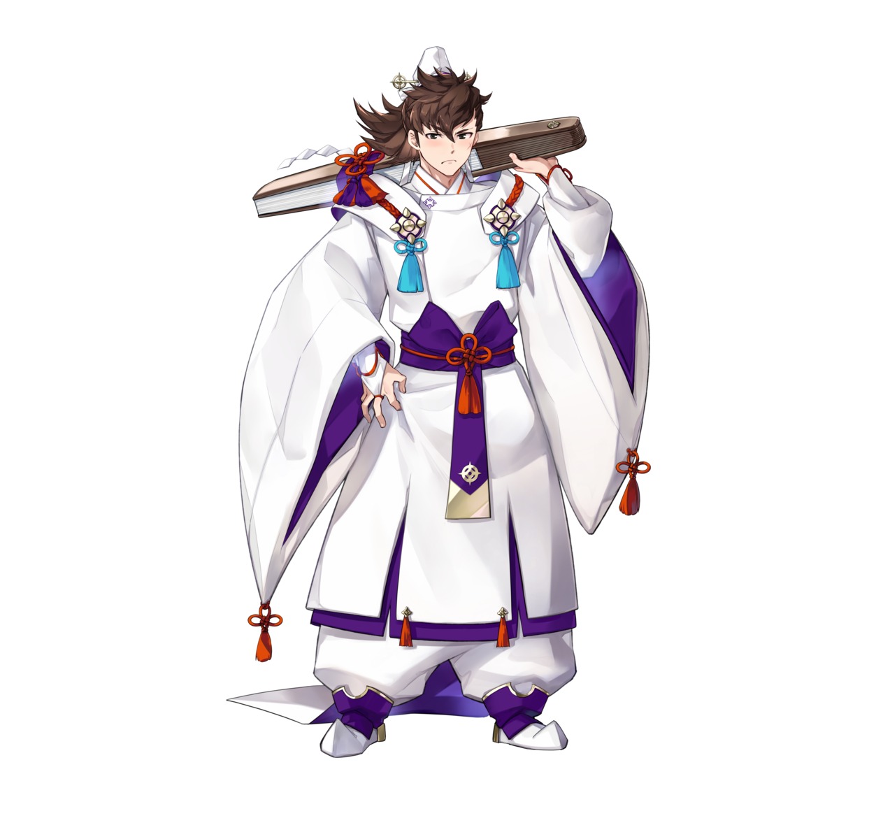 fire_emblem fire_emblem_heroes fire_emblem_if hinata_(fire_emblem) japanese_clothes kano_akira nintendo