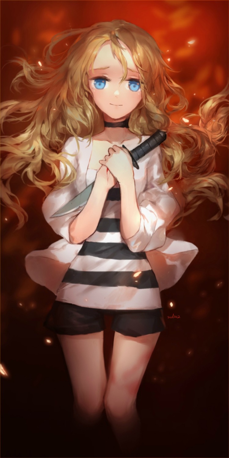 blood rachel_gardner satsuriku_no_tenshi swd3e2 weapon