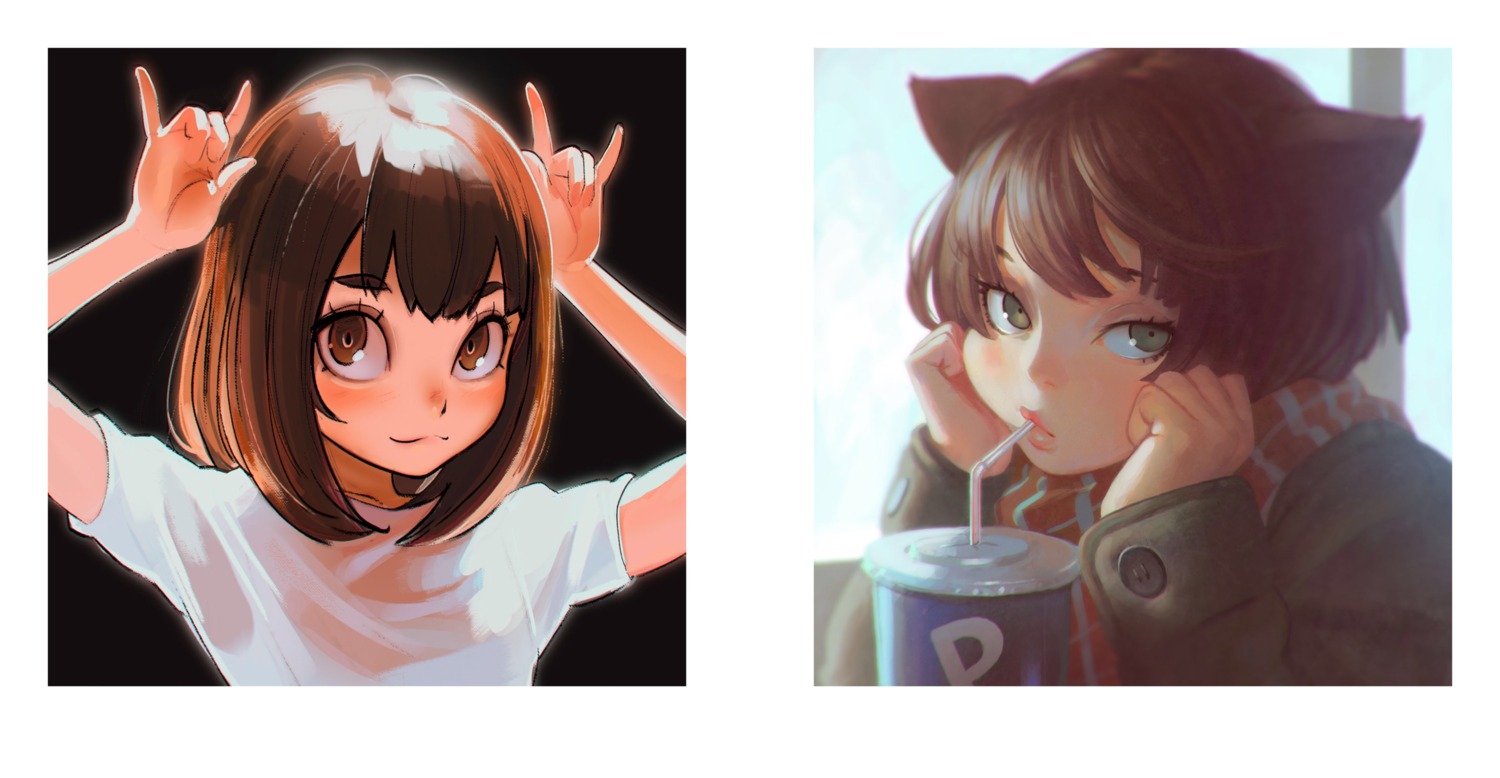 animal_ears ilya_kuvshinov nekomimi