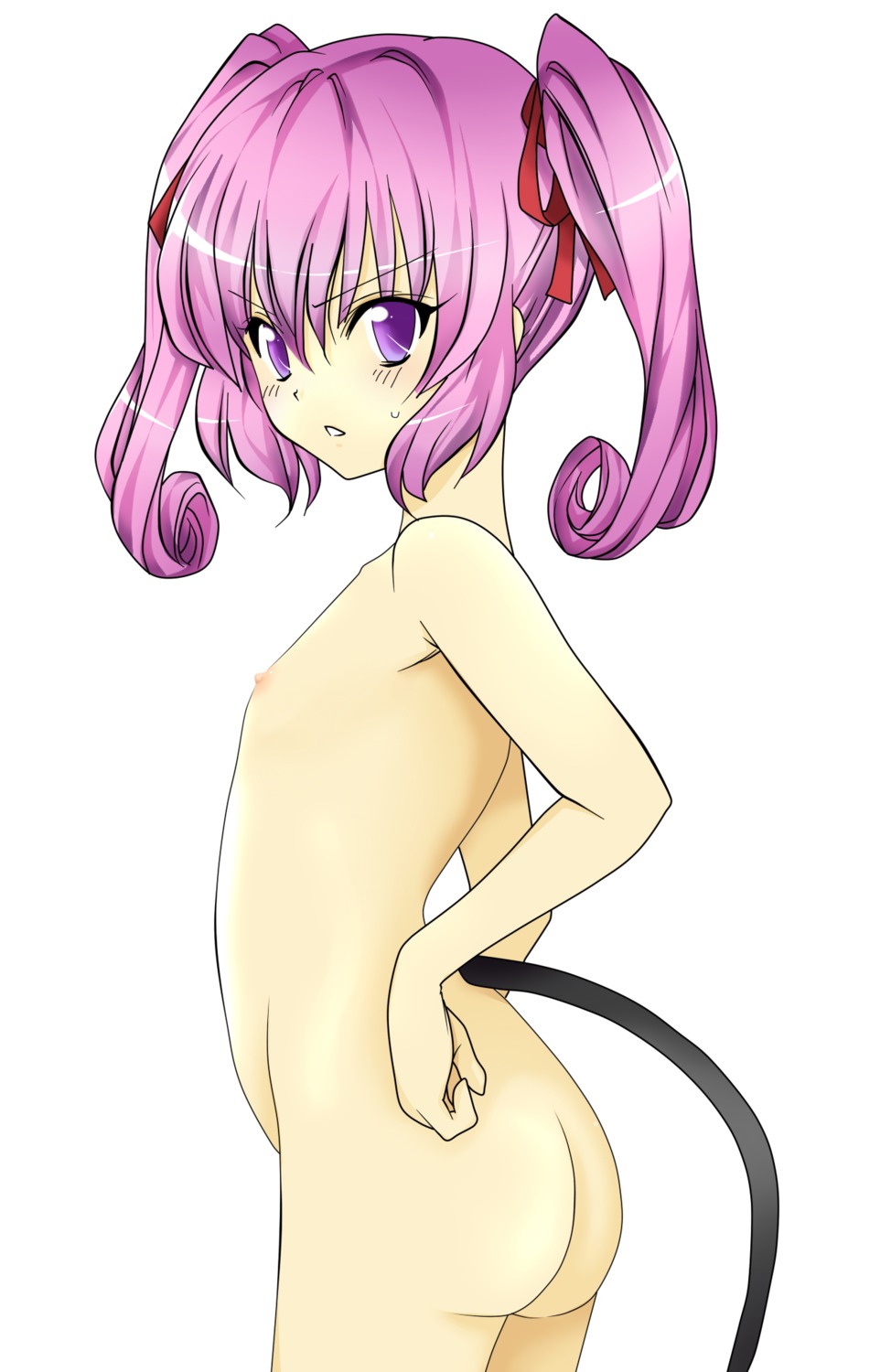 ass loli naked nana_asta_deviluke nipples tagme tail to_love_ru