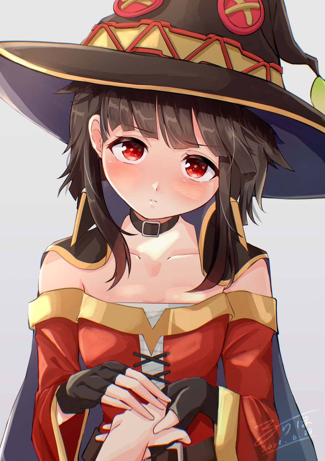 bandages kono_subarashii_sekai_ni_shukufuku_wo! megumin no_bra ruriho sarashi witch