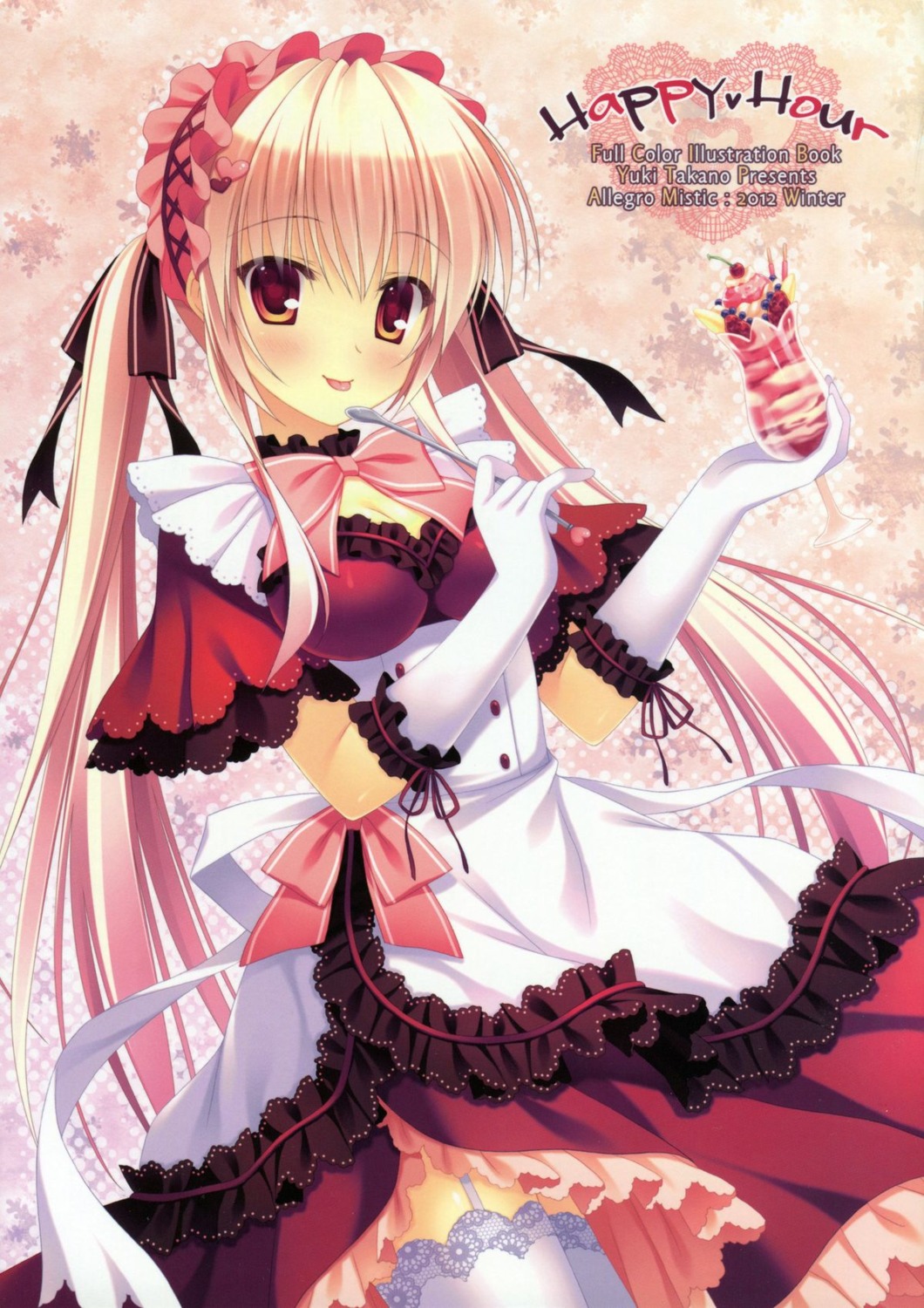 allegro_mistic maid stockings takano_yuki thighhighs