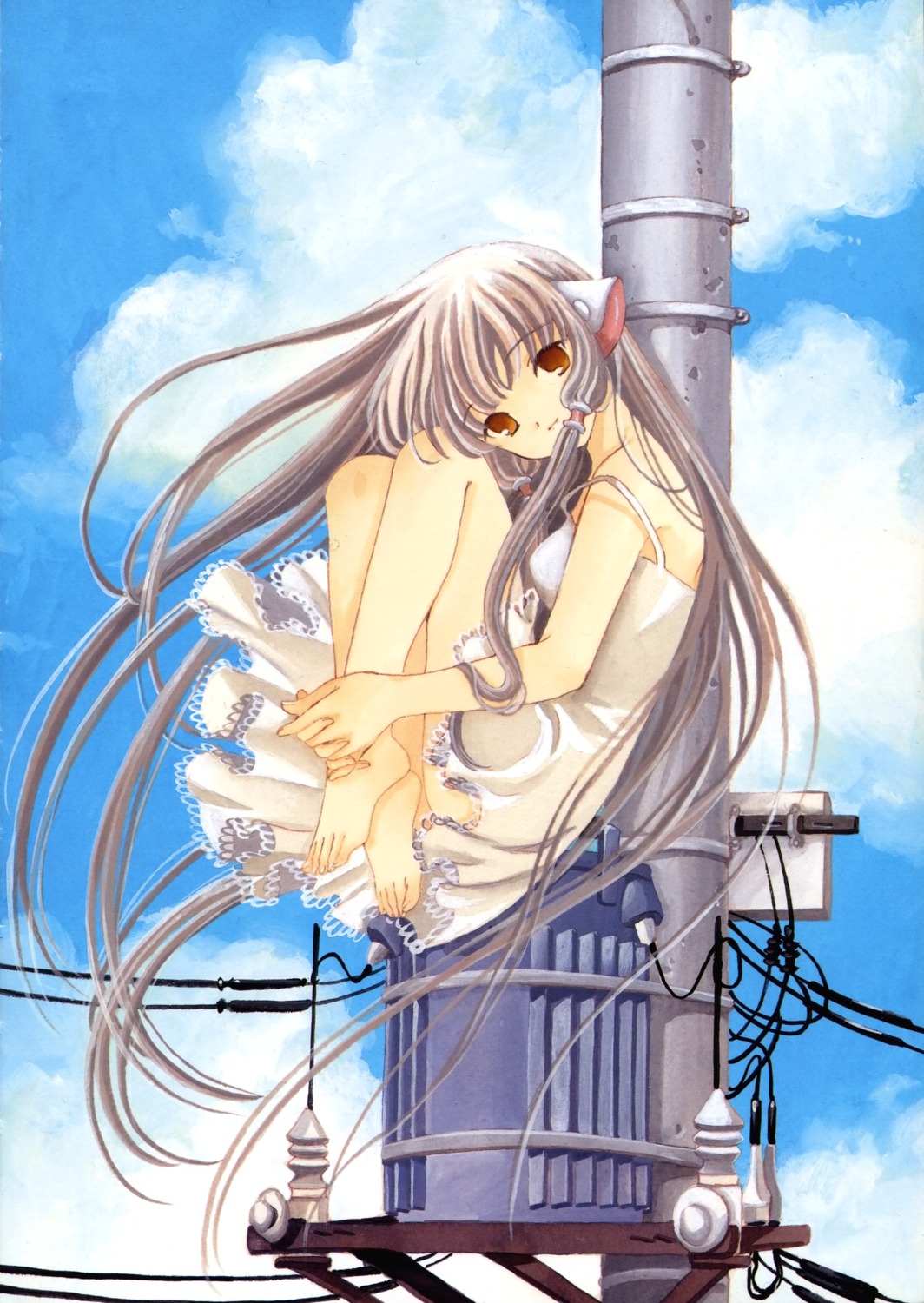 chii chobits clamp dress summer_dress