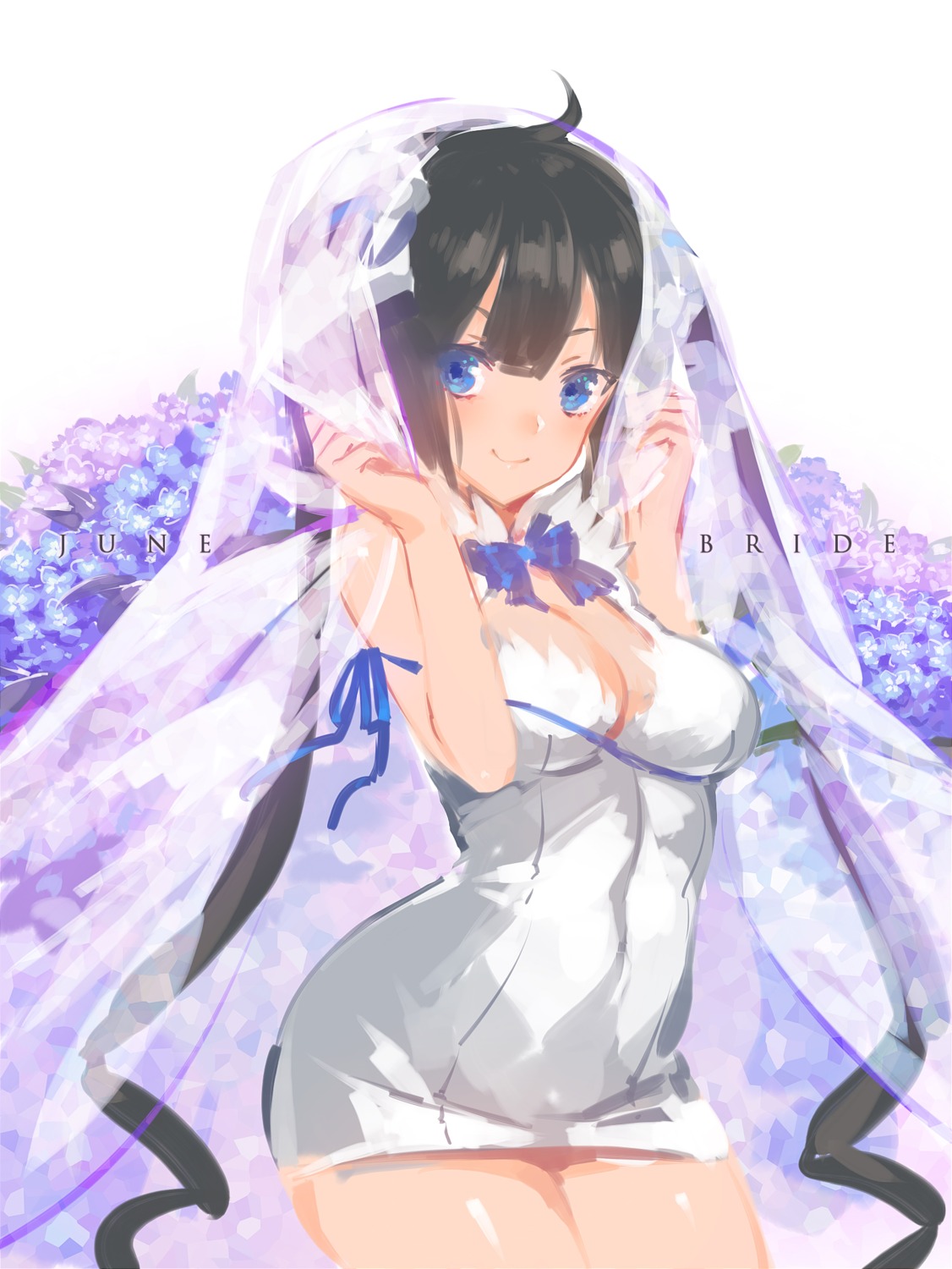 cleavage dress dungeon_ni_deai_wo_motomeru_no_wa_machigatteiru_darou_ka hestia_(danmachi) kyra