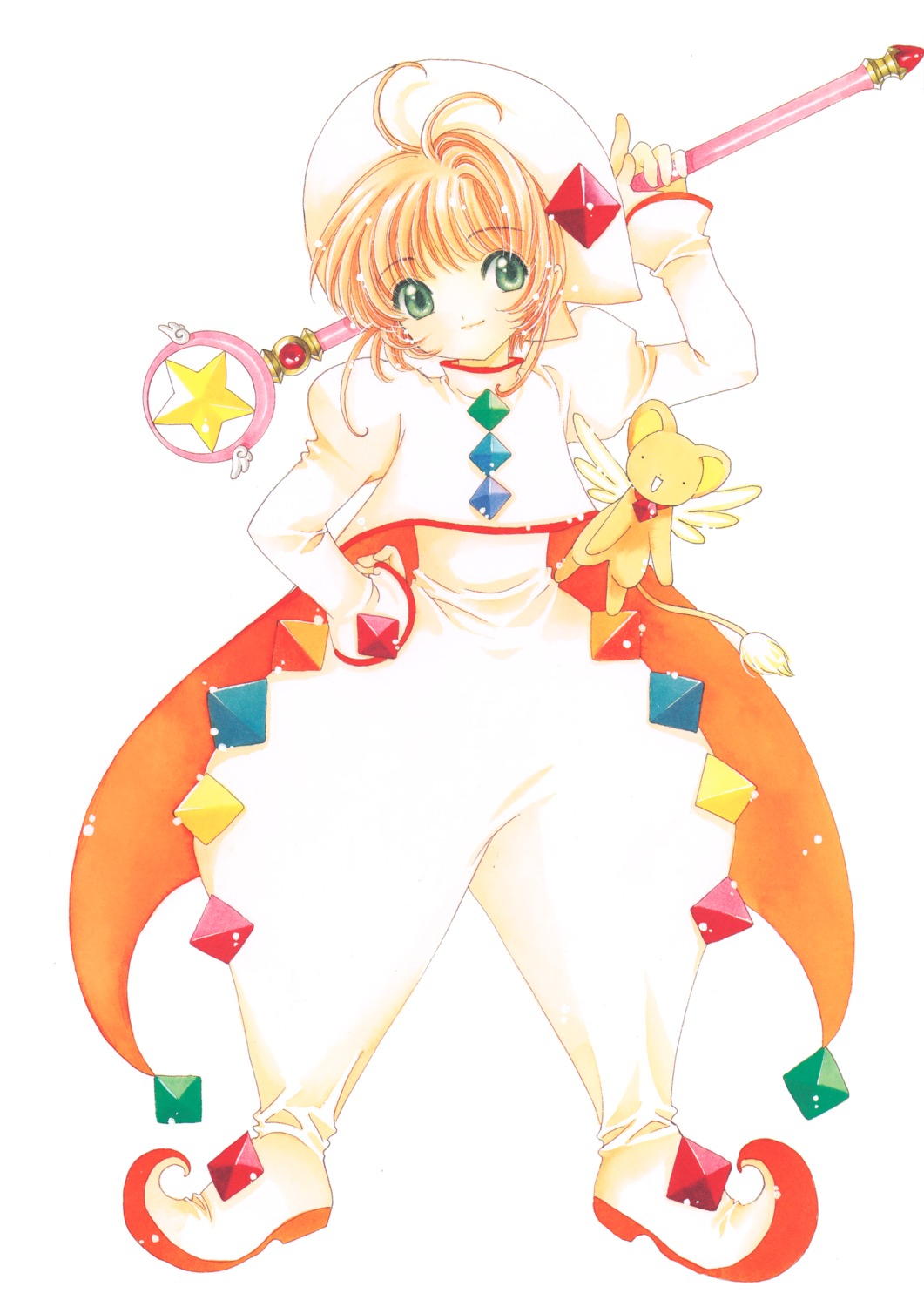 card_captor_sakura clamp kerberos kinomoto_sakura possible_duplicate