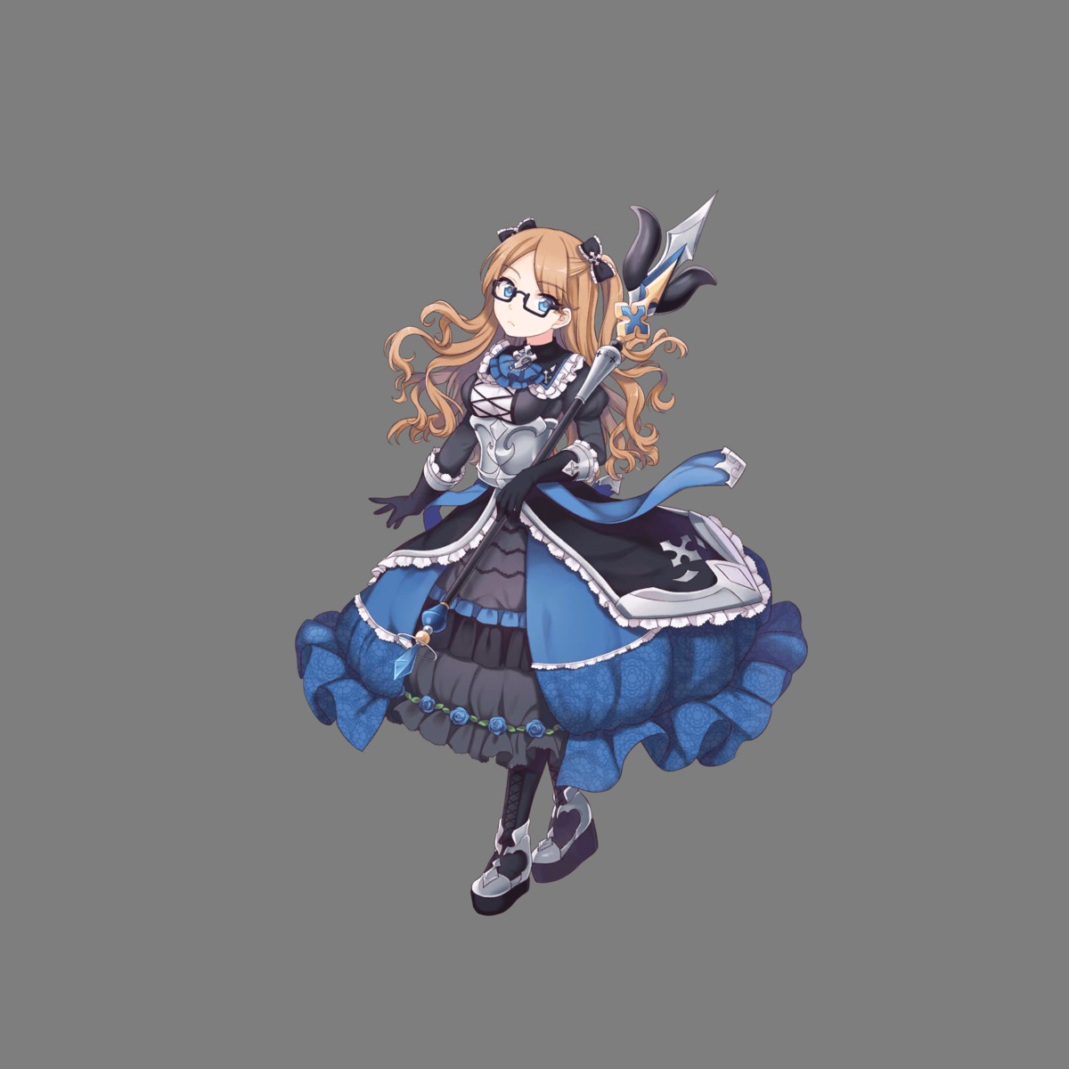 armor hoshi_no_girls_odyssey lolita_fashion megane transparent_png weapon