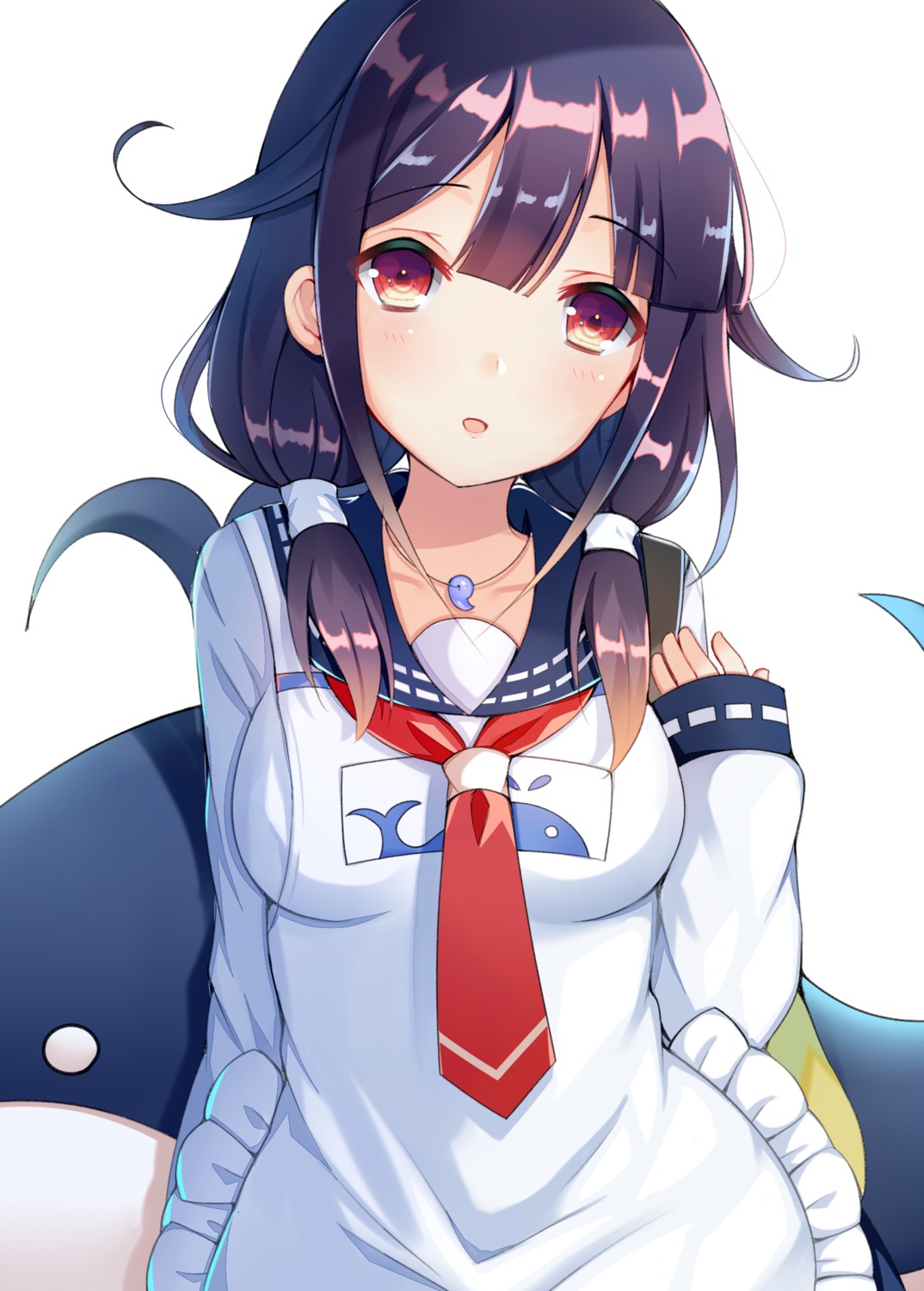 aozora_nan kantai_collection seifuku taigei_(kancolle)