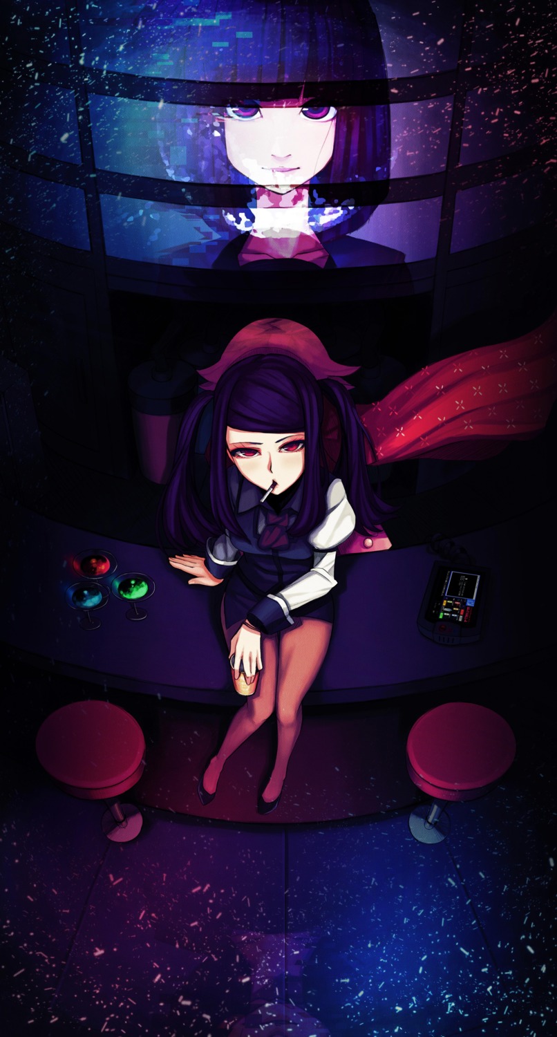 anna_graem julianne_stingray kiririn51 pantyhose smoking va-11_hall-a