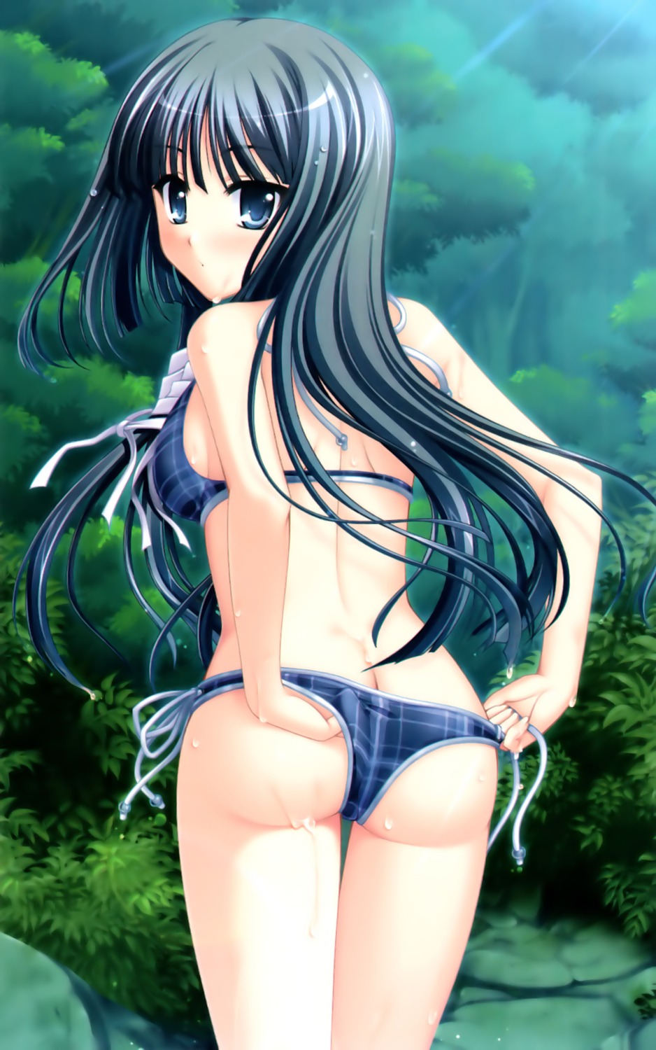 ass bikini minagami_sakuya odawara_hakone overfiltered swimsuits tasogare_no_sinsemilla