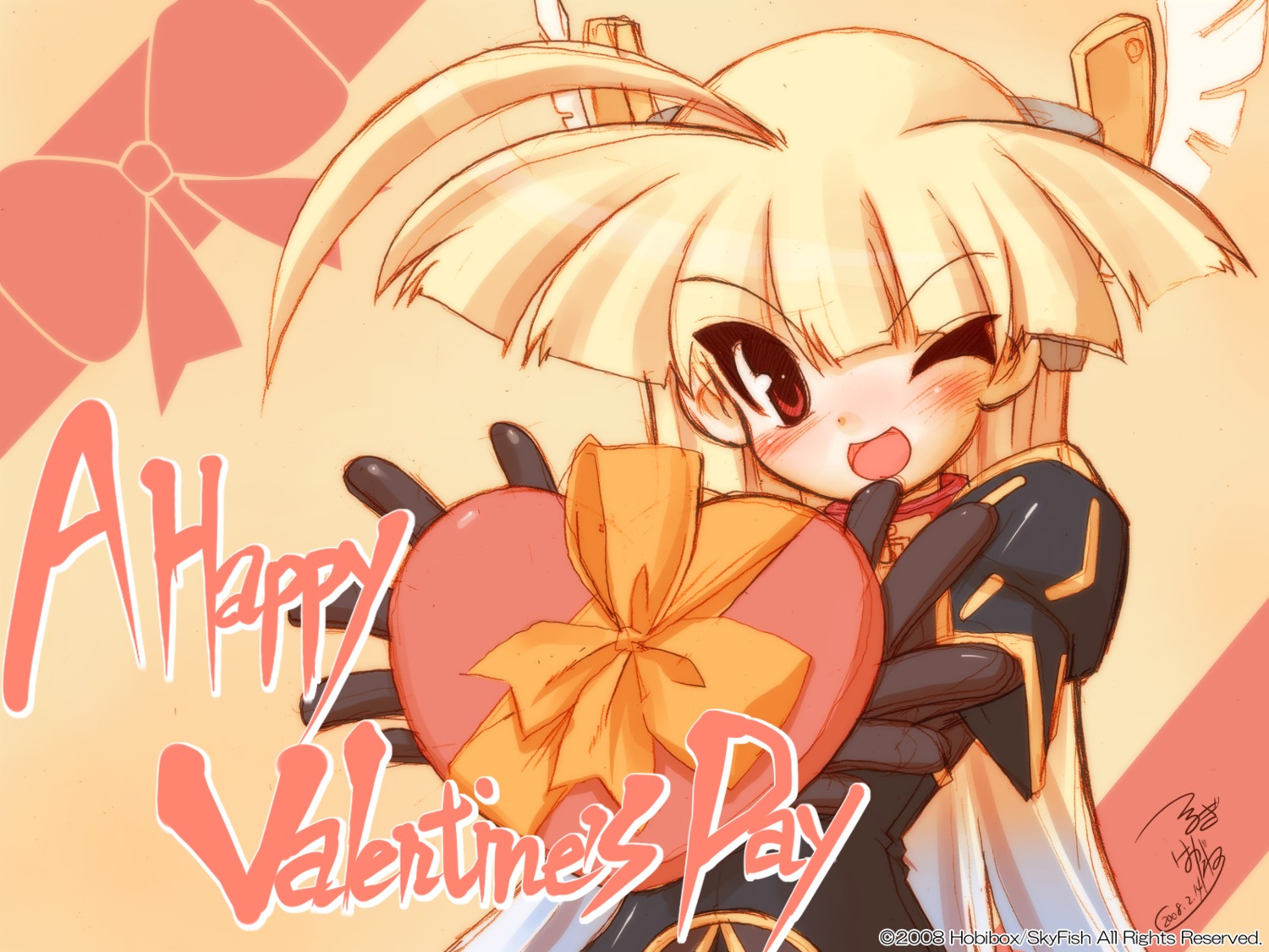 gouen_no_soleil nanashiki_rin skyfish tsurugi_hagane valentine wallpaper