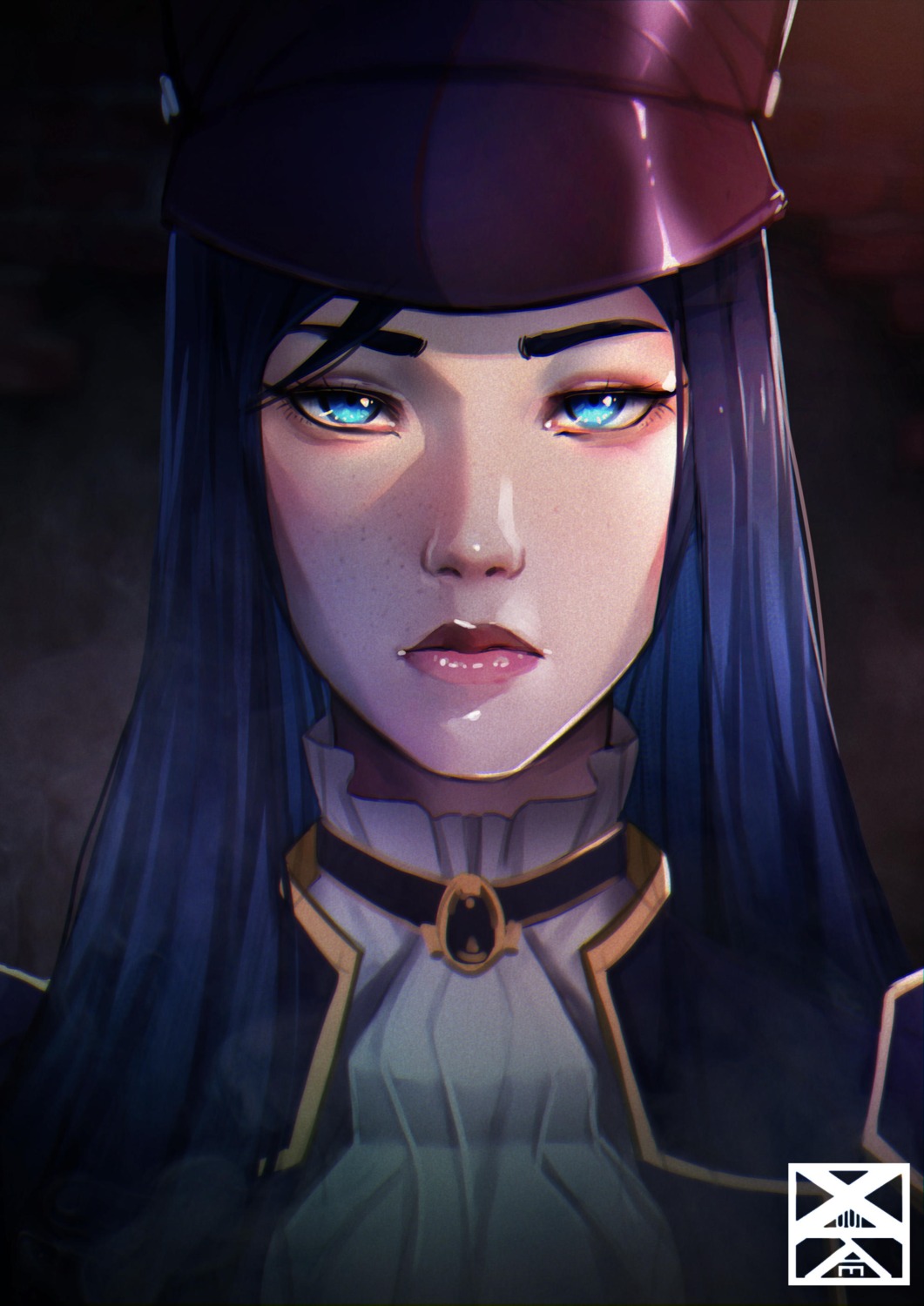 caitlyn league_of_legends xuuikie_ashe