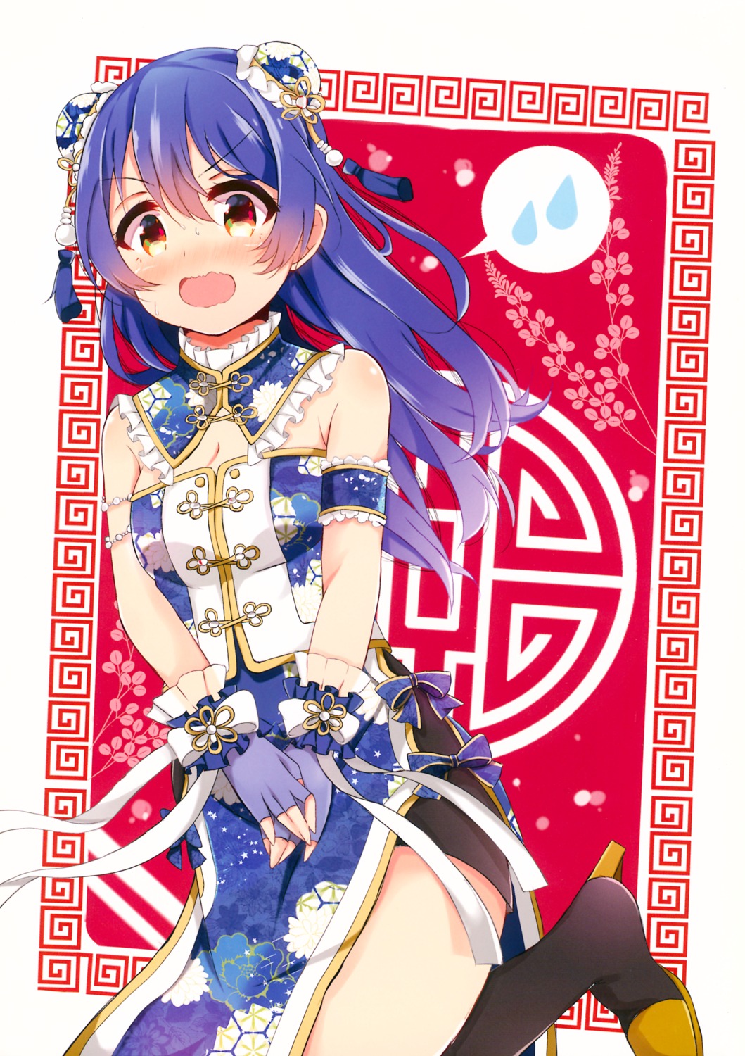 chinadress dorisu2 love_live! sonoda_umi