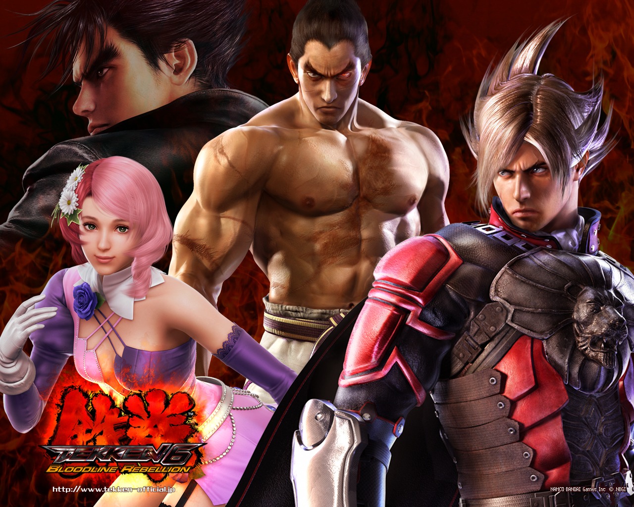 Download Kazuya Mishima Close-Up Wallpaper