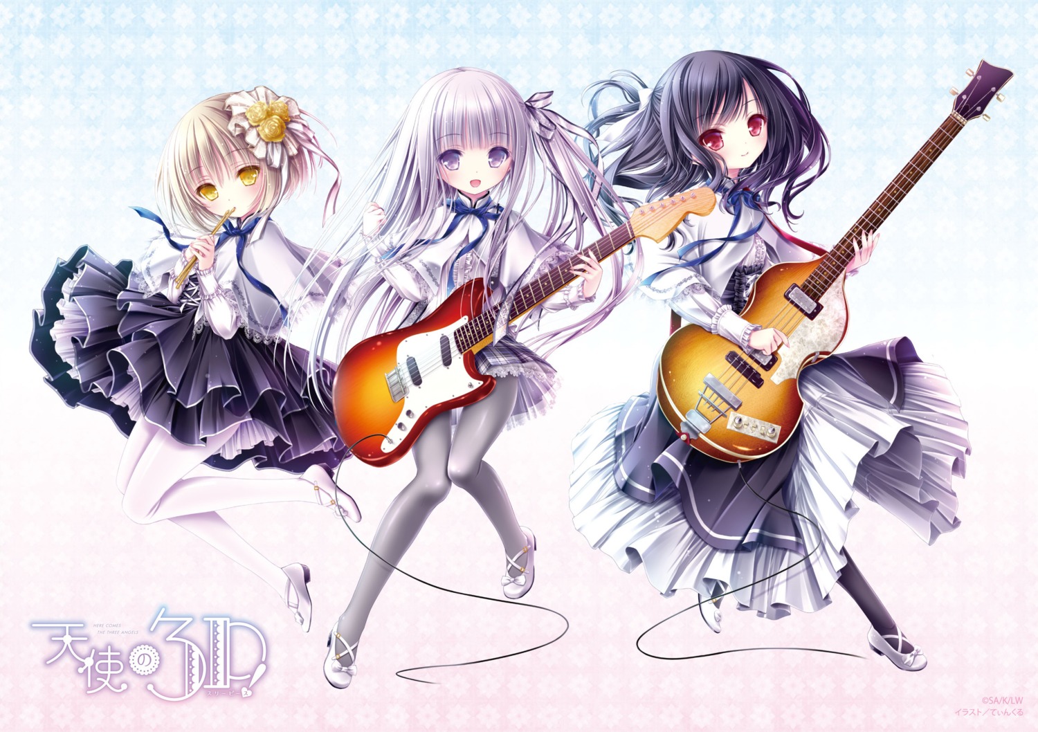 tinkle tenshi no three piece! goto jun kaneshiro sora momijidani nozomi ...