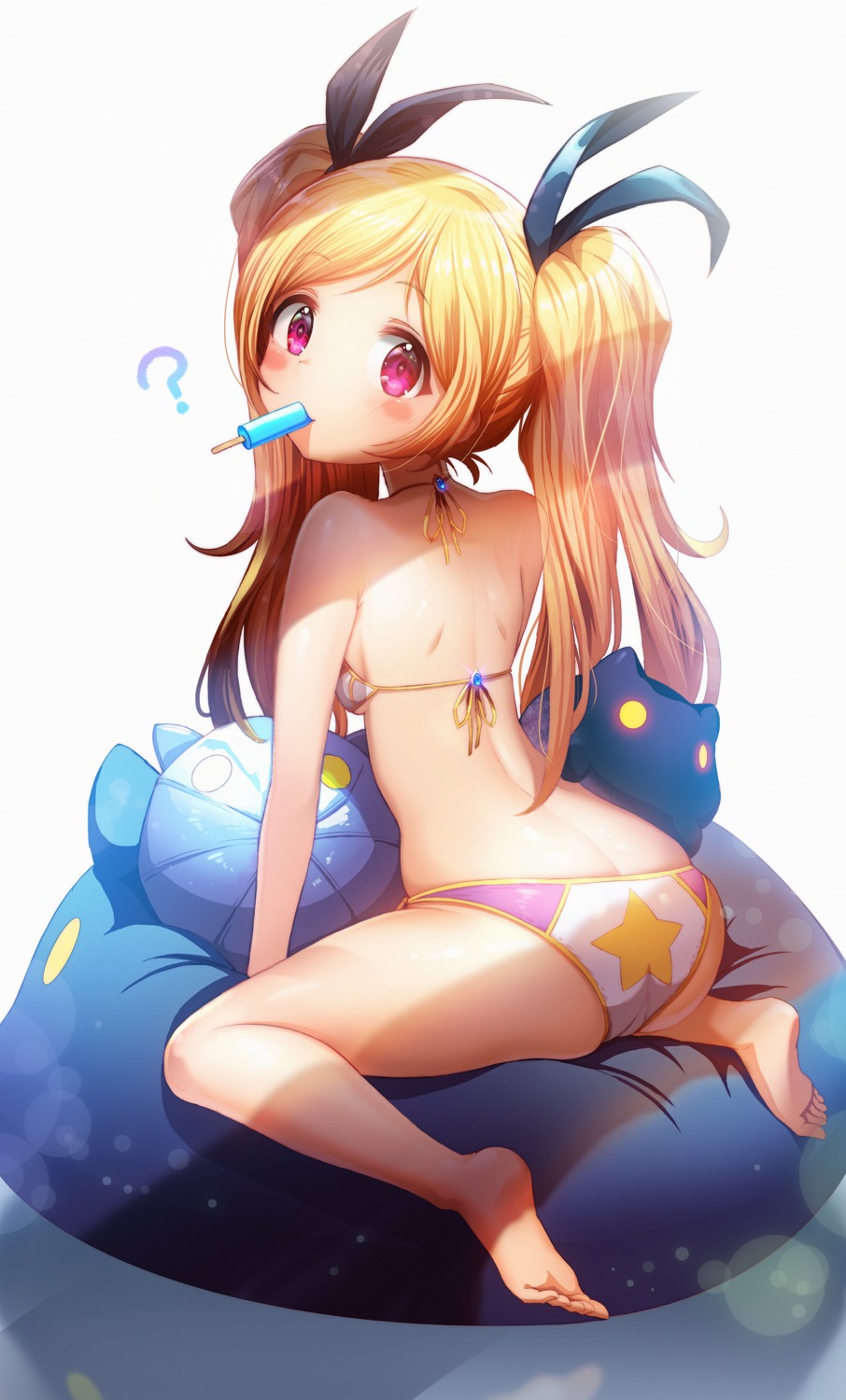 ass bikini feet gibagiba monster_strike swimsuits