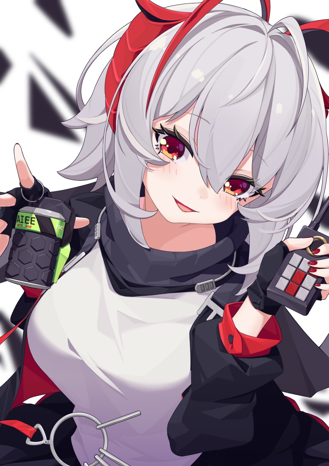 aiee arknights horns w_(arknights) weapon