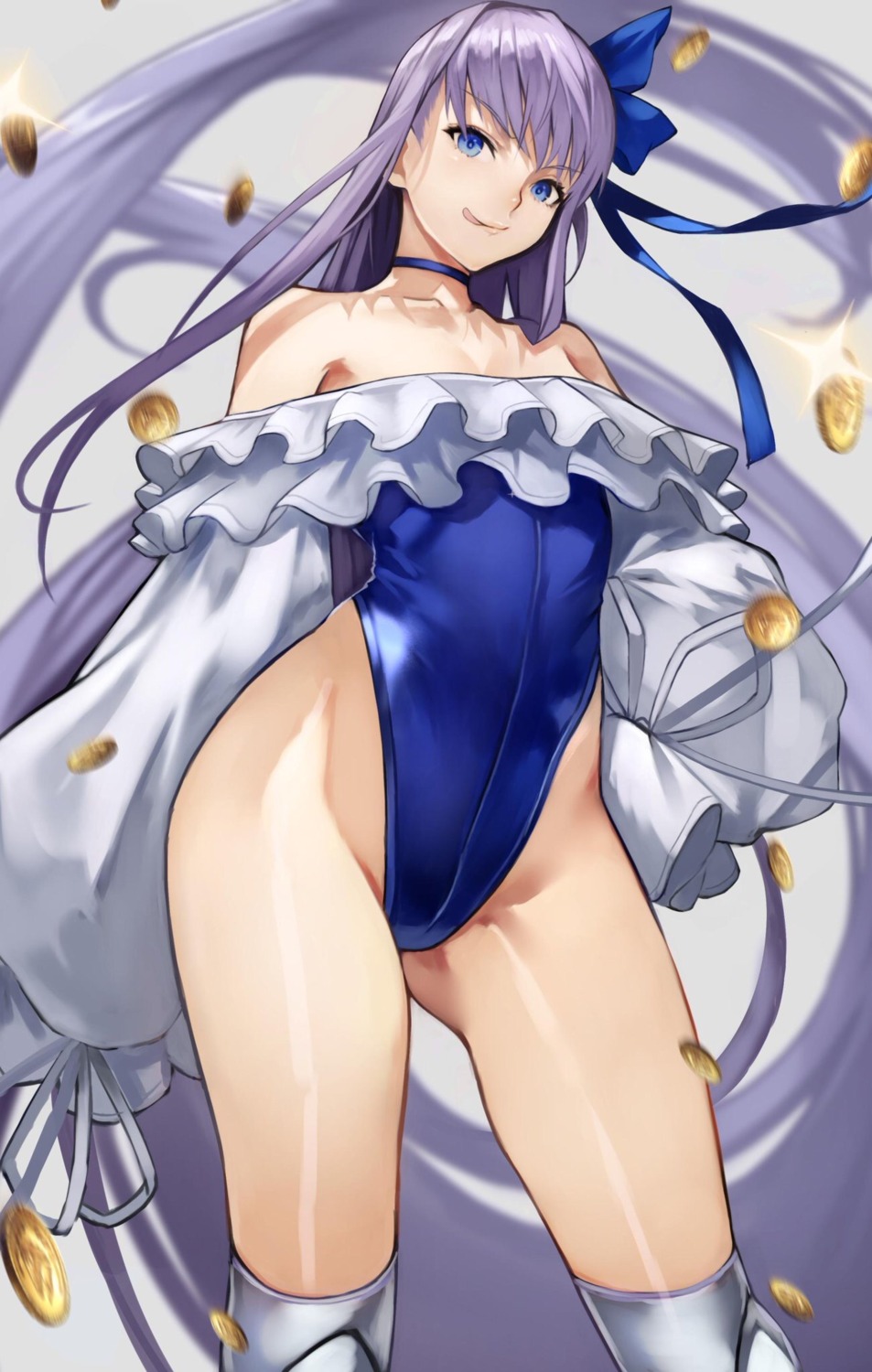 cleavage fate/grand_order meltlilith swimsuits thighhighs yoshio_(55level)