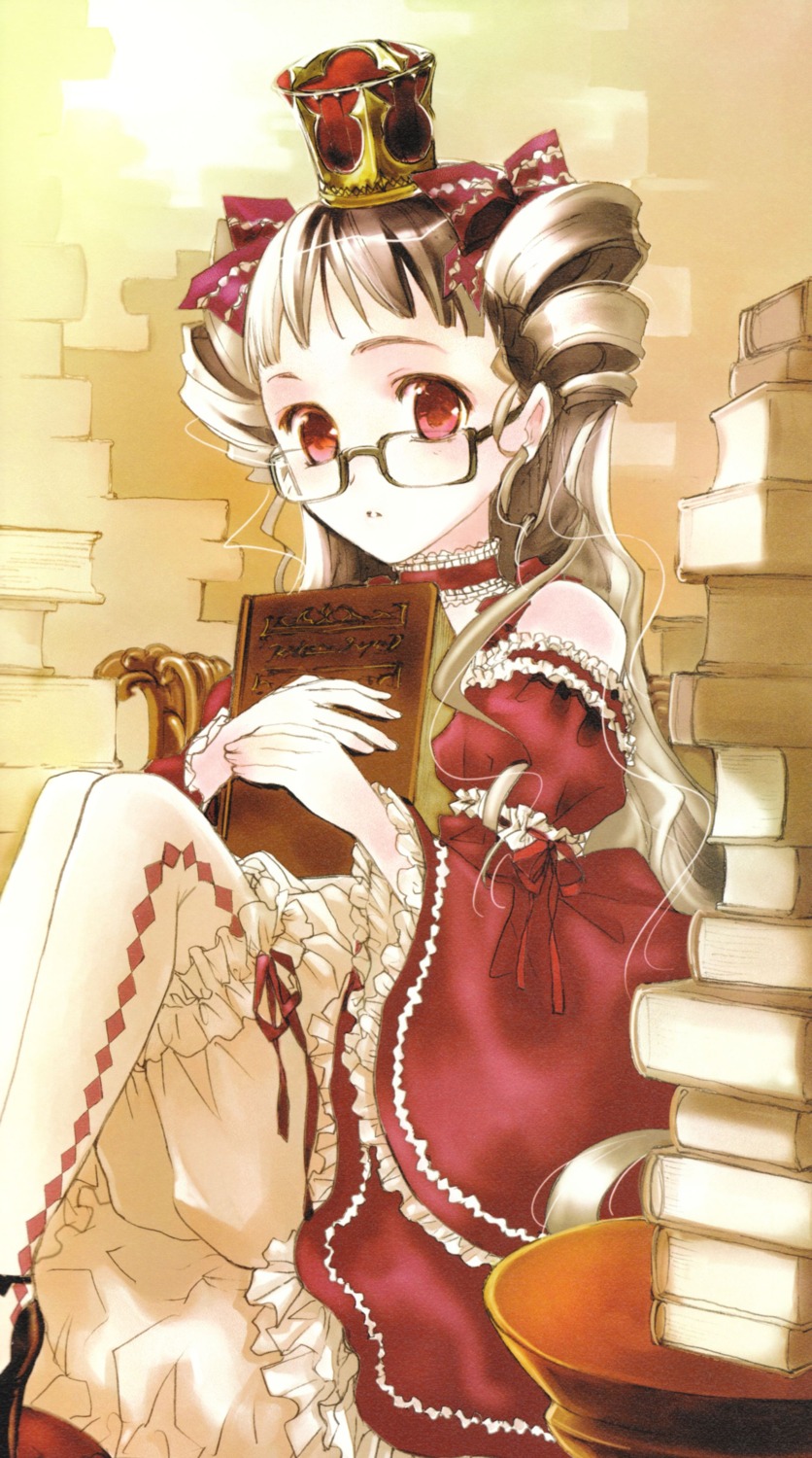 bloomers dress kuramoto_kaya megane pieces_of_the_world