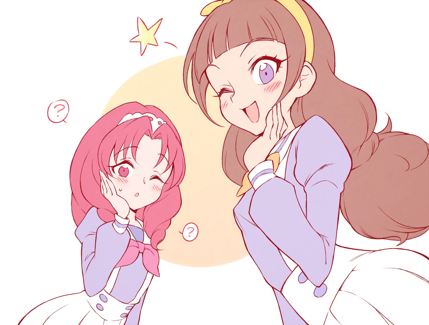 akagi_towa amanogawa_kirara go!_princess_pretty_cure pretty_cure seifuku toku_(ke7416613)