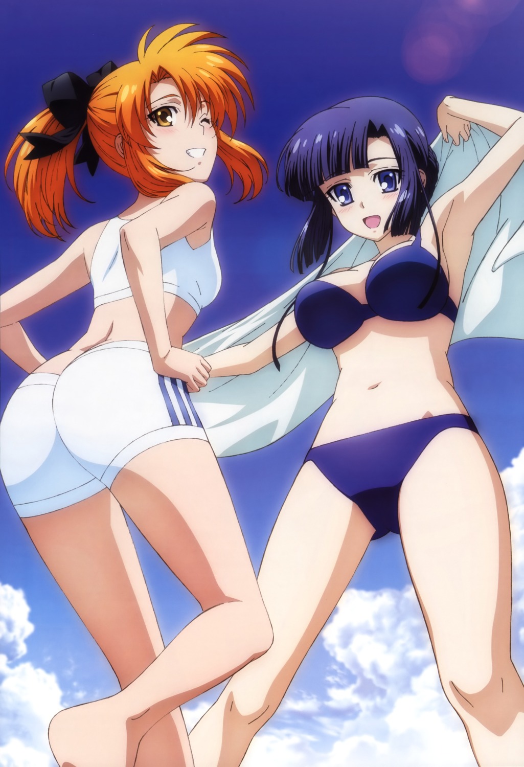 asura_cryin' bikini komori_atsushi minakami_misao swimsuits takatsuki_kanade