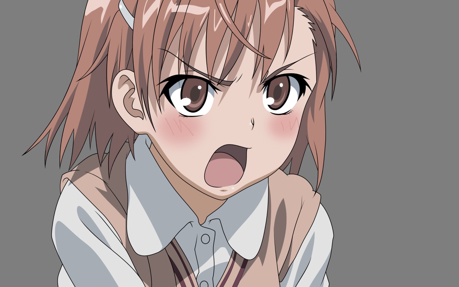 misaka_mikoto seifuku toaru_majutsu_no_index transparent_png vector_trace