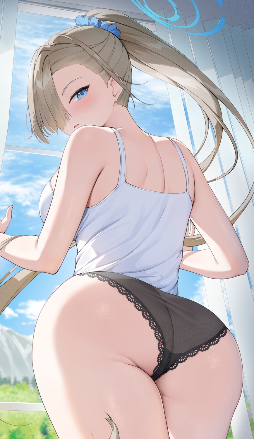 ass blue_archive halo ichinose_asuna pantsu rosumerii thong