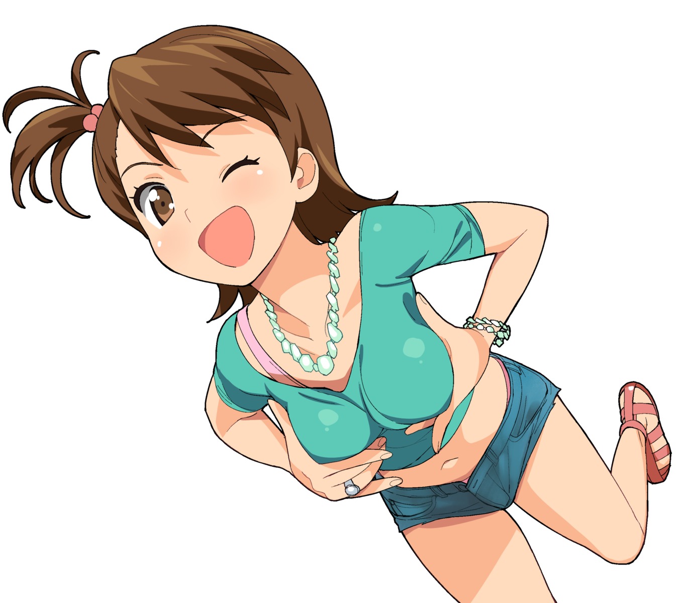 a1 breast_hold futami_ami initial-g the_idolm@ster