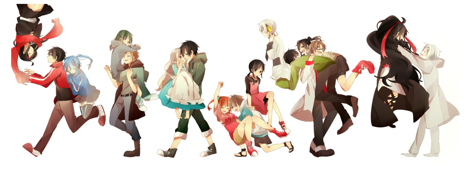 amamiya_hibiya asahina_hiyori enomoto_takane kagerou_project kano_shuuya kido_tsubomi kisaragi_momo kisaragi_shintarou konoha_(kagerou_project) kozakura_mary kurozuyu seto_kousuke tateyama_ayano tateyama_kenjirou