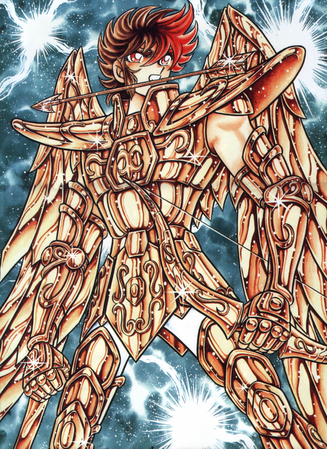 kurumada_masami male pegasus_seiya saint_seiya