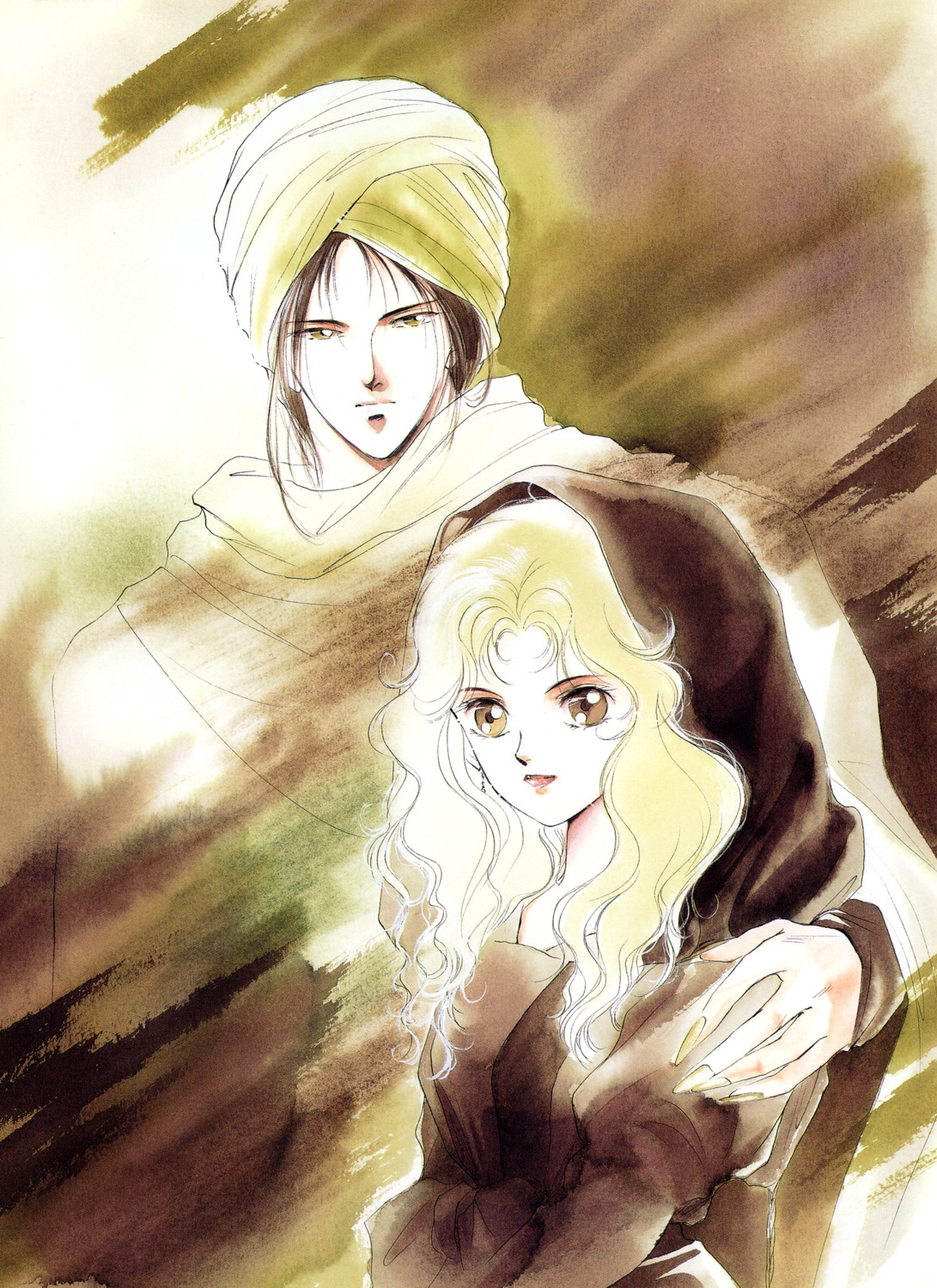 kaarua kakinouchi_narumi pazusu vampire_princess_miyu watercolor