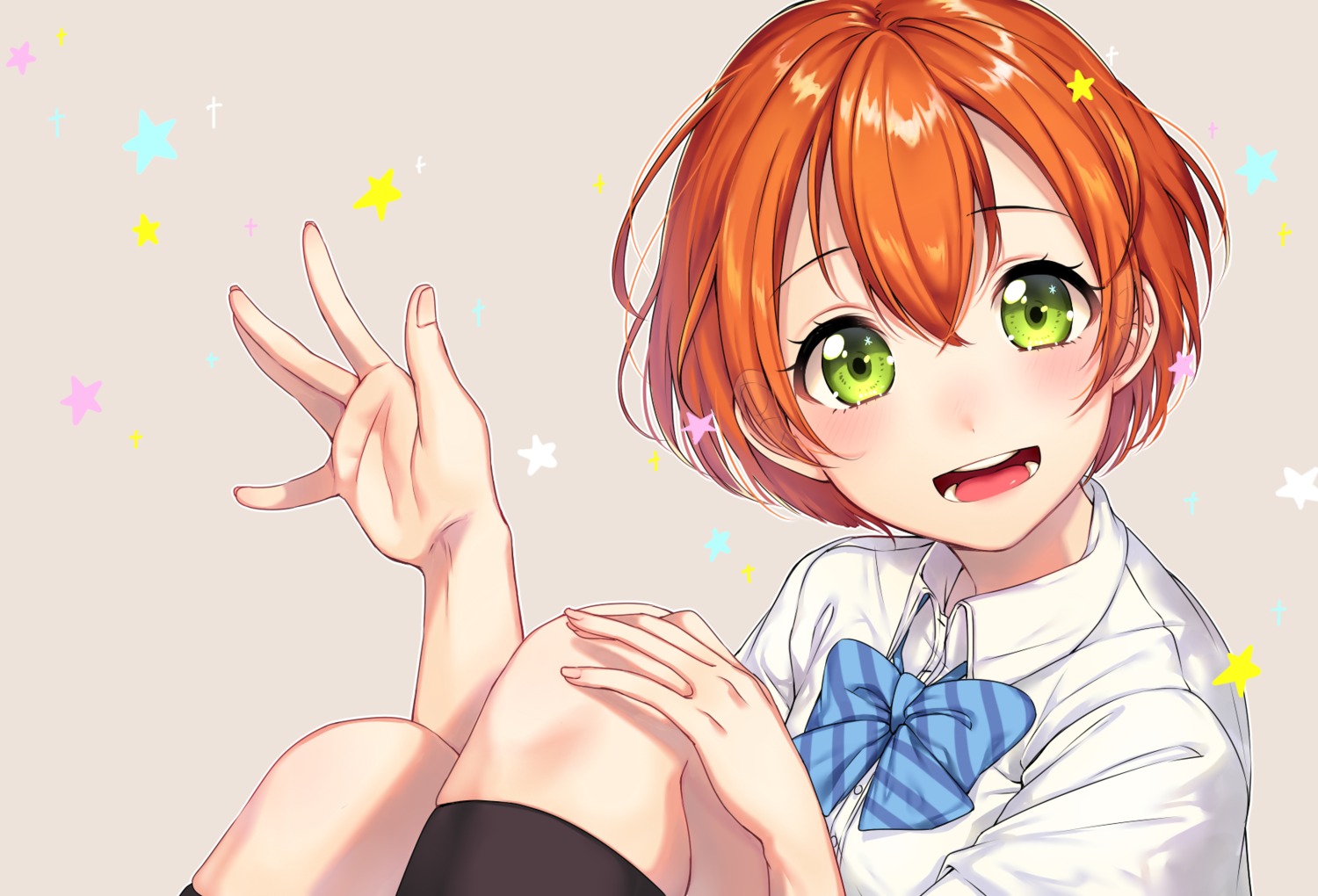 hoshizora_rin love_live! seifuku umeno_(shio1205)