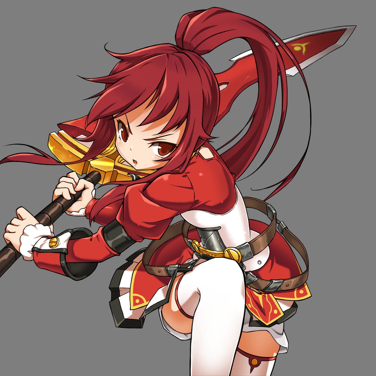 elesis elsword tagme thighhighs transparent_png weapon