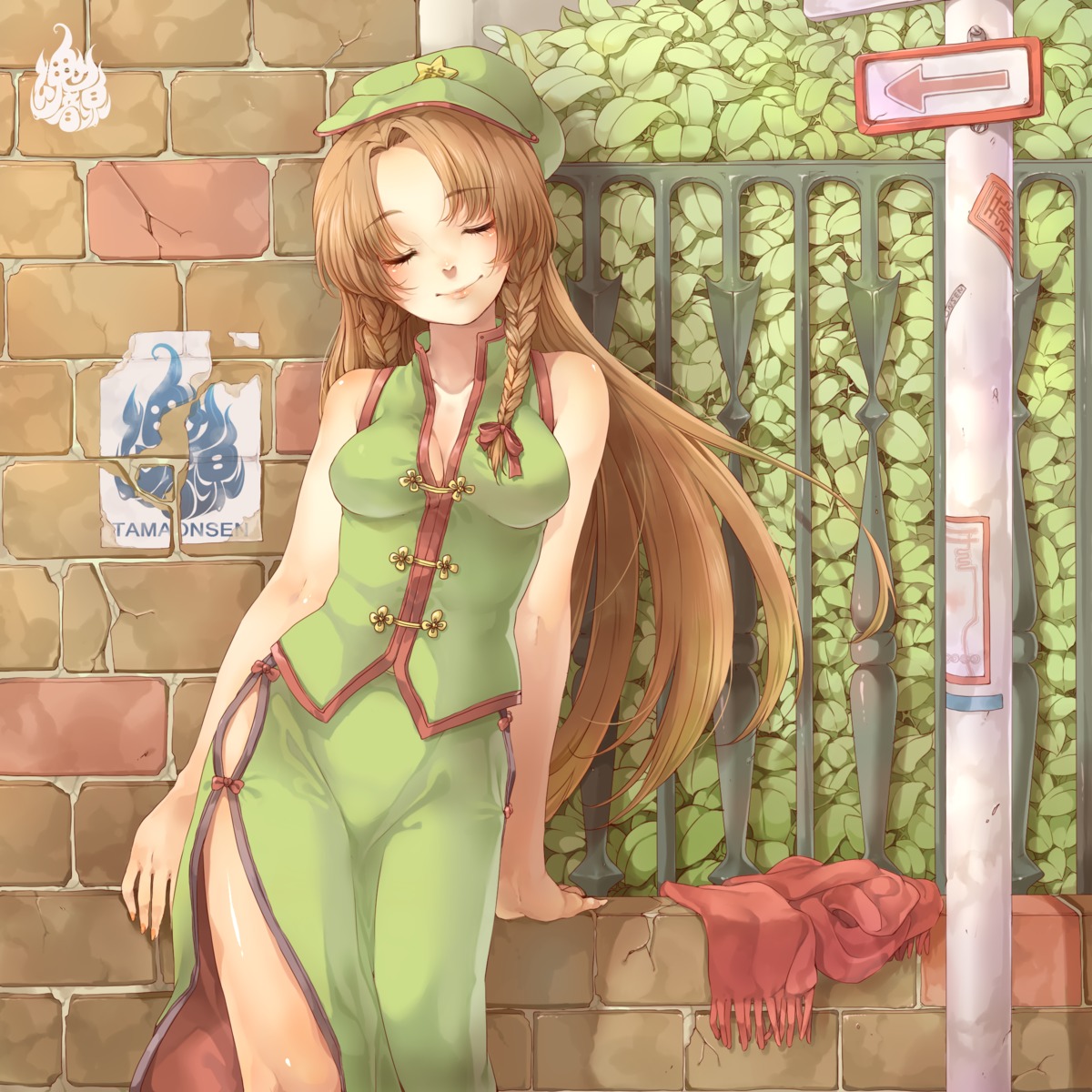 hong_meiling rojiko touhou