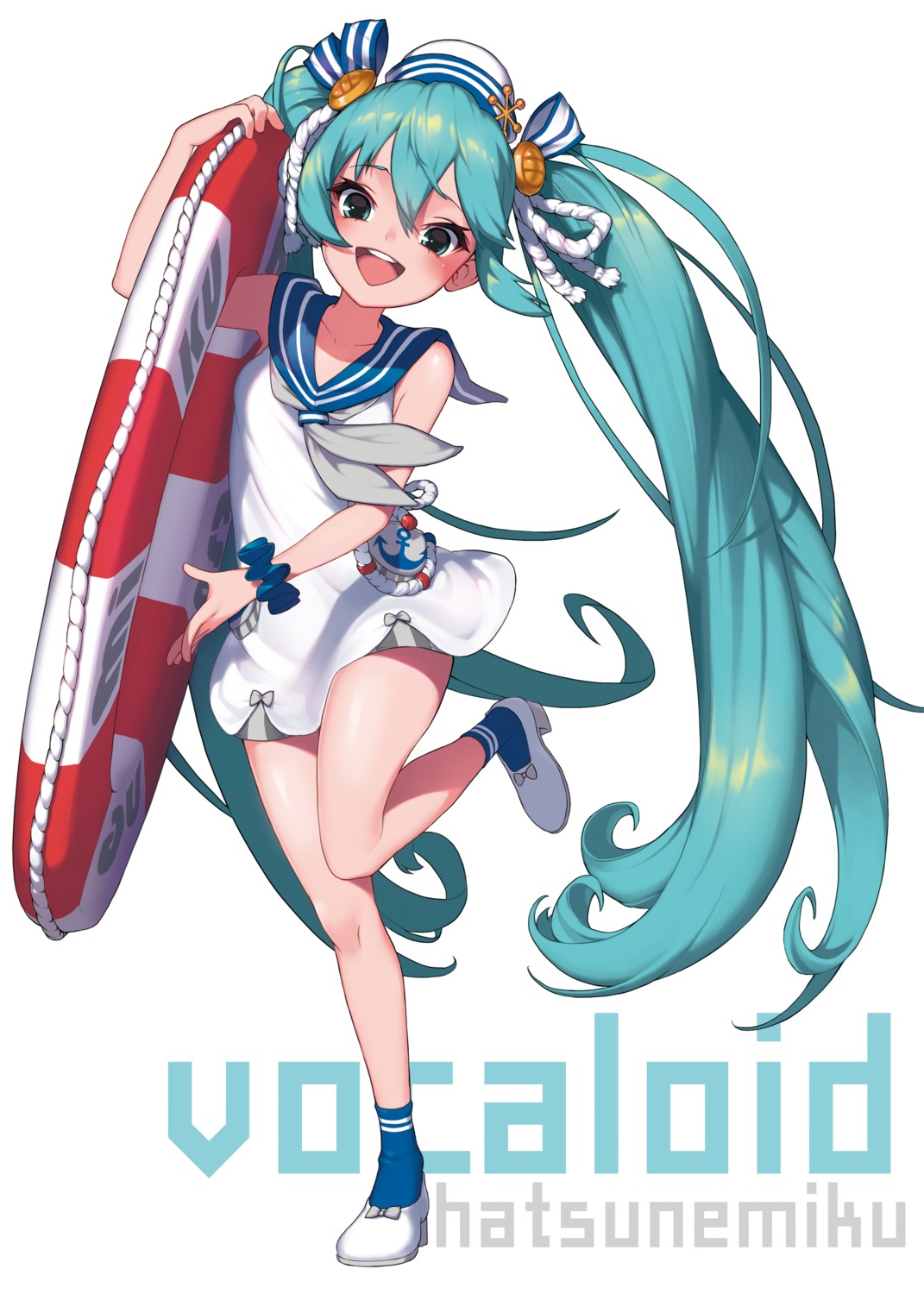 hatsune_miku heels konbu_(hida123) seifuku vocaloid