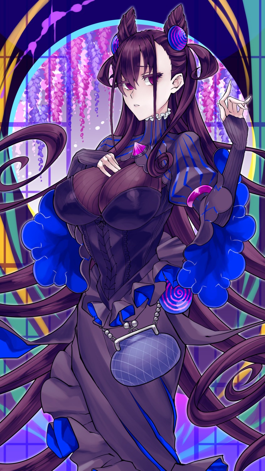 dress erect_nipples fate/grand_order murasaki_shikibu_(fate) shiochan