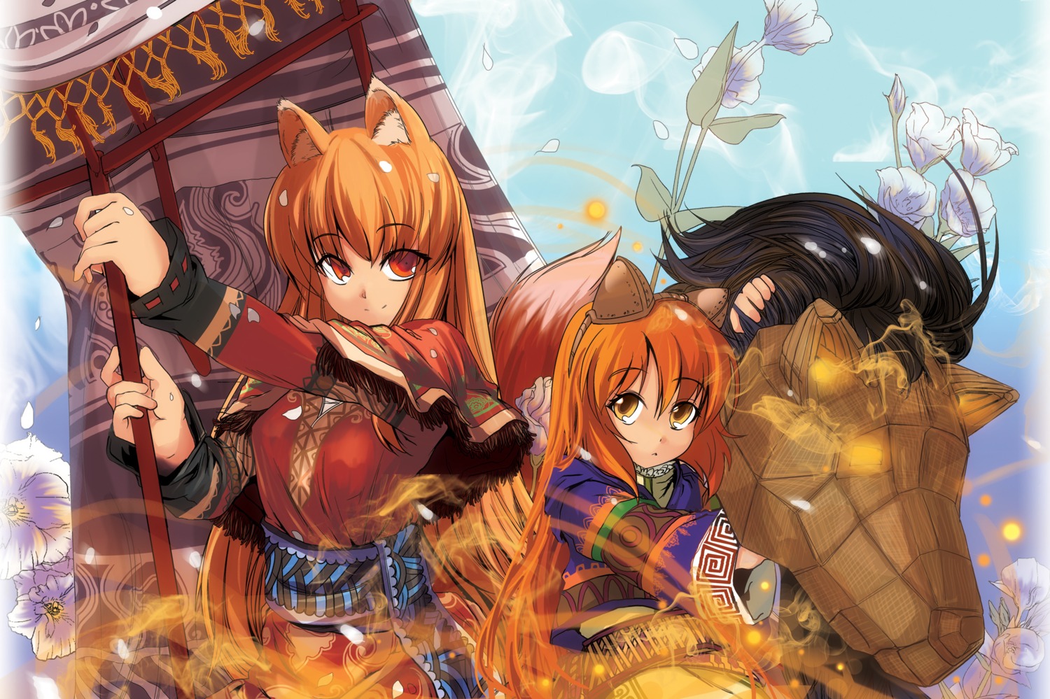 animal_ears holo kate.w spice_and_wolf tail