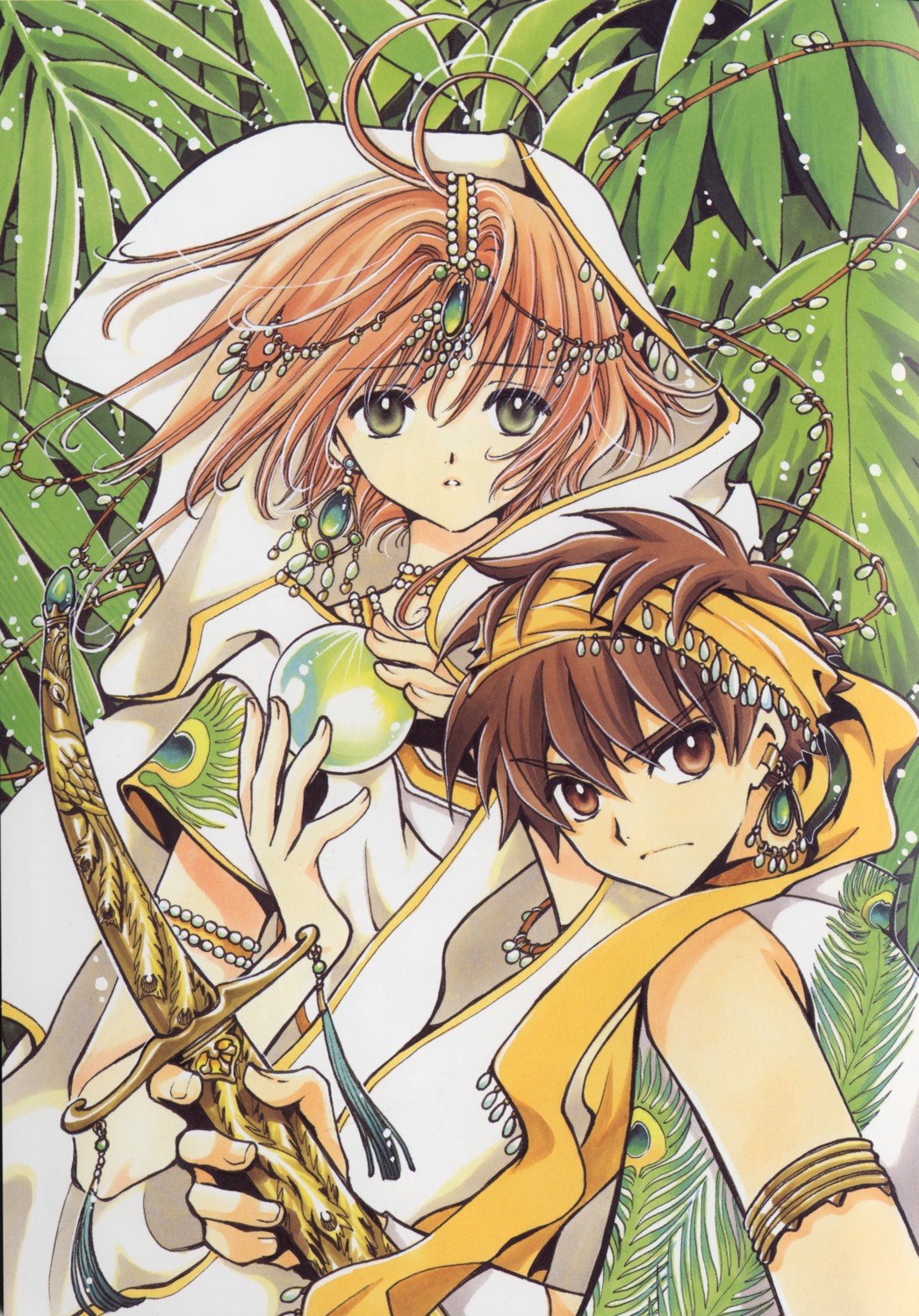 clamp kinomoto_sakura li_syaoran tsubasa_reservoir_chronicle