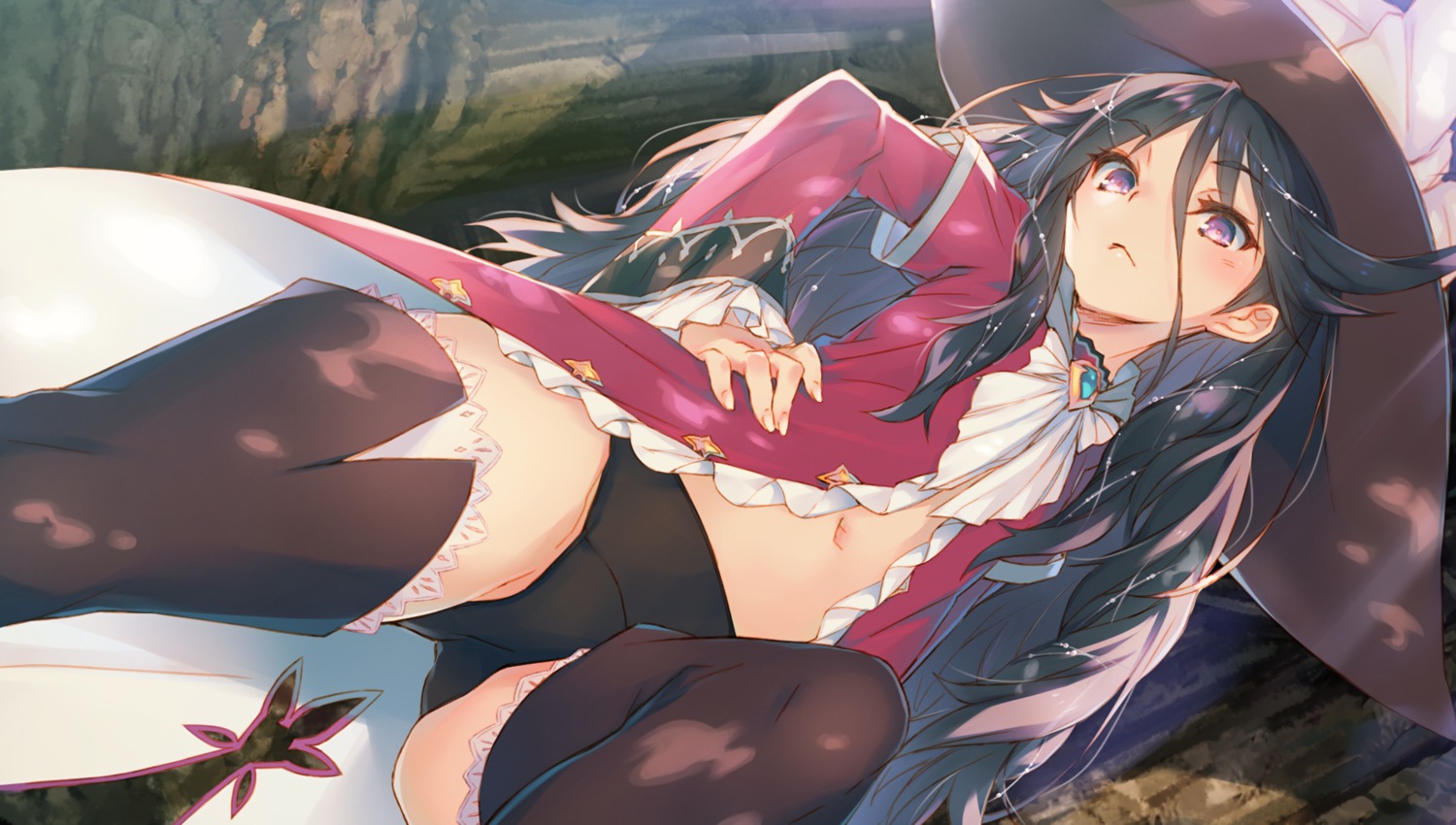 dungeon_travelers_2 kawata_hisashi pantsu thighhighs