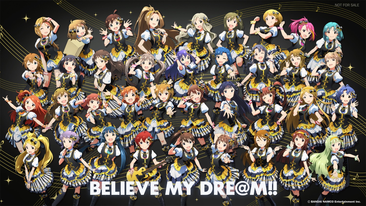 guitar the_idolm@ster the_idolm@ster_million_live! wallpaper