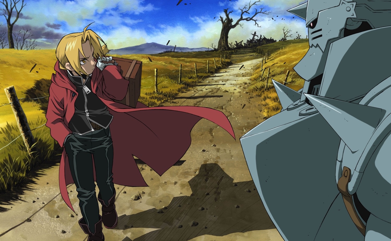 alphonse_elric edward_elric fullmetal_alchemist itou_yoshiyuki male