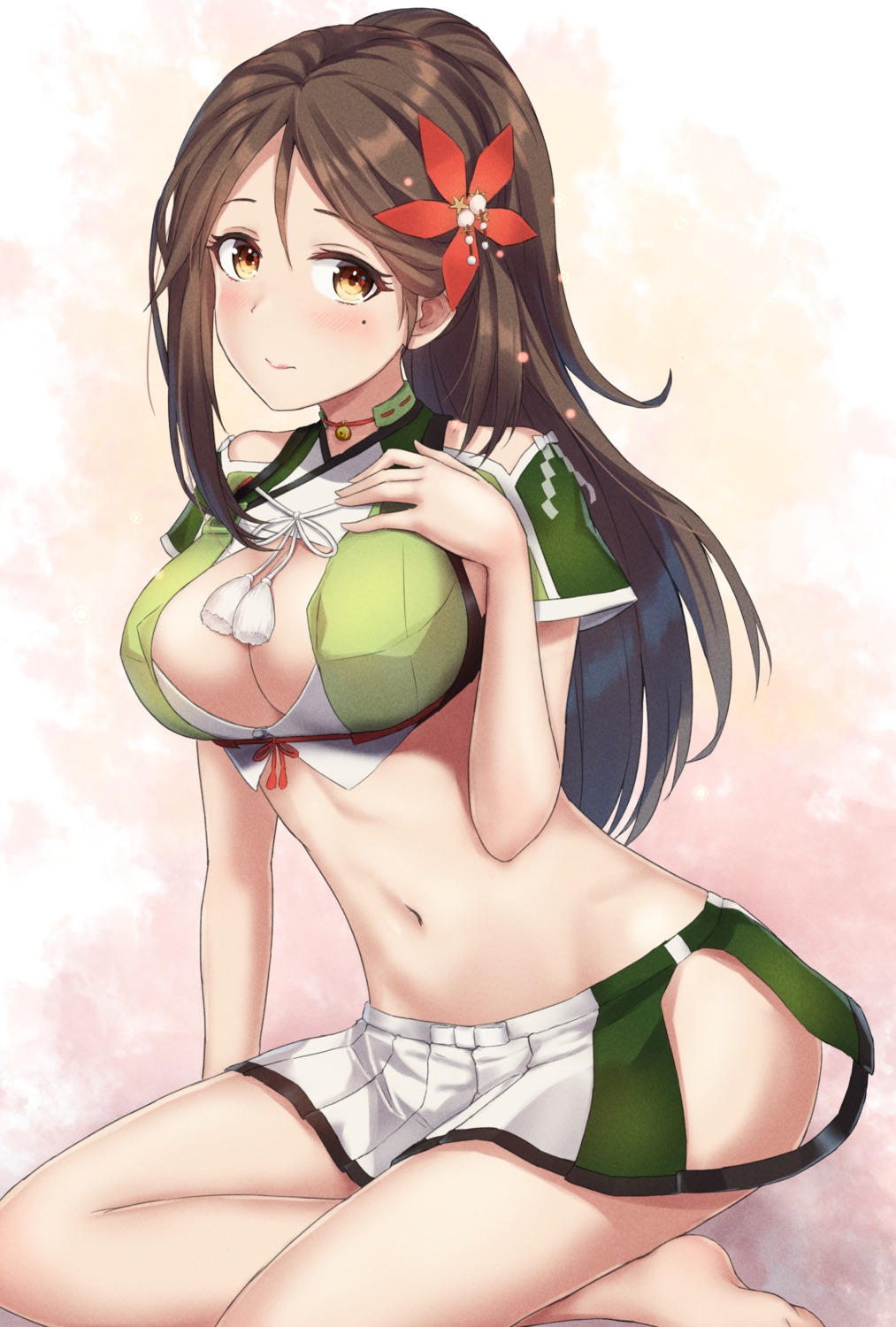 amagi_(kancolle) kantai_collection monoku no_bra