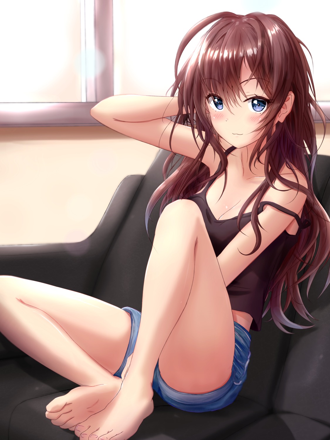 cleavage feet ichinose_shiki masuku_(saint_mask) the_idolm@ster the_idolm@ster_cinderella_girls