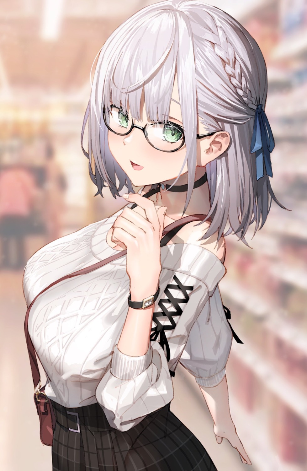 hololive megane shirogane_noel sweater xkirara39x