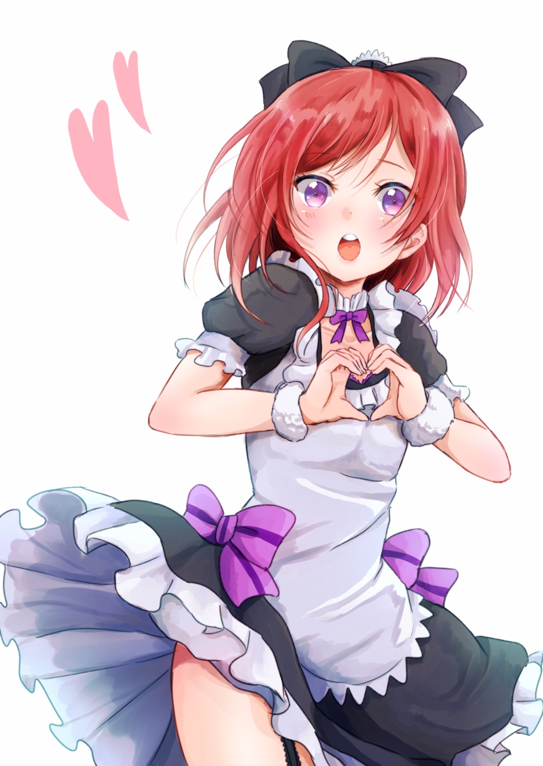 lilylion26 love_live! maid nishikino_maki