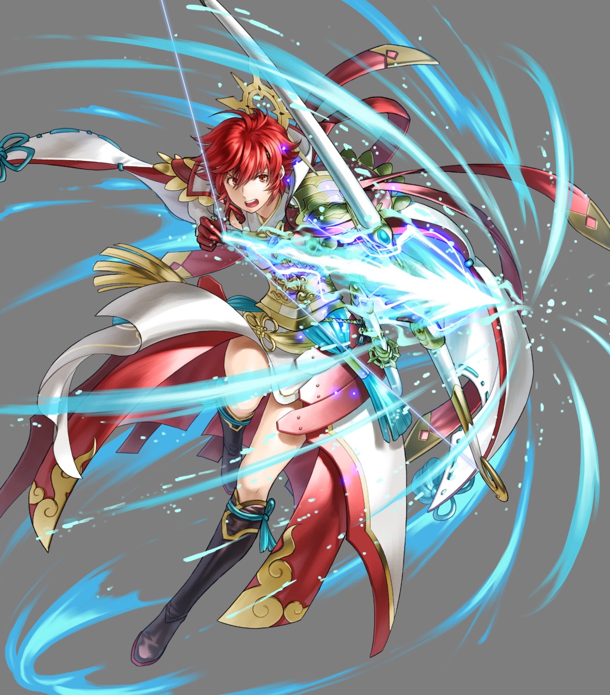 armor fire_emblem fire_emblem_if hinoka japanese_clothes kita_senri nintendo sword weapon