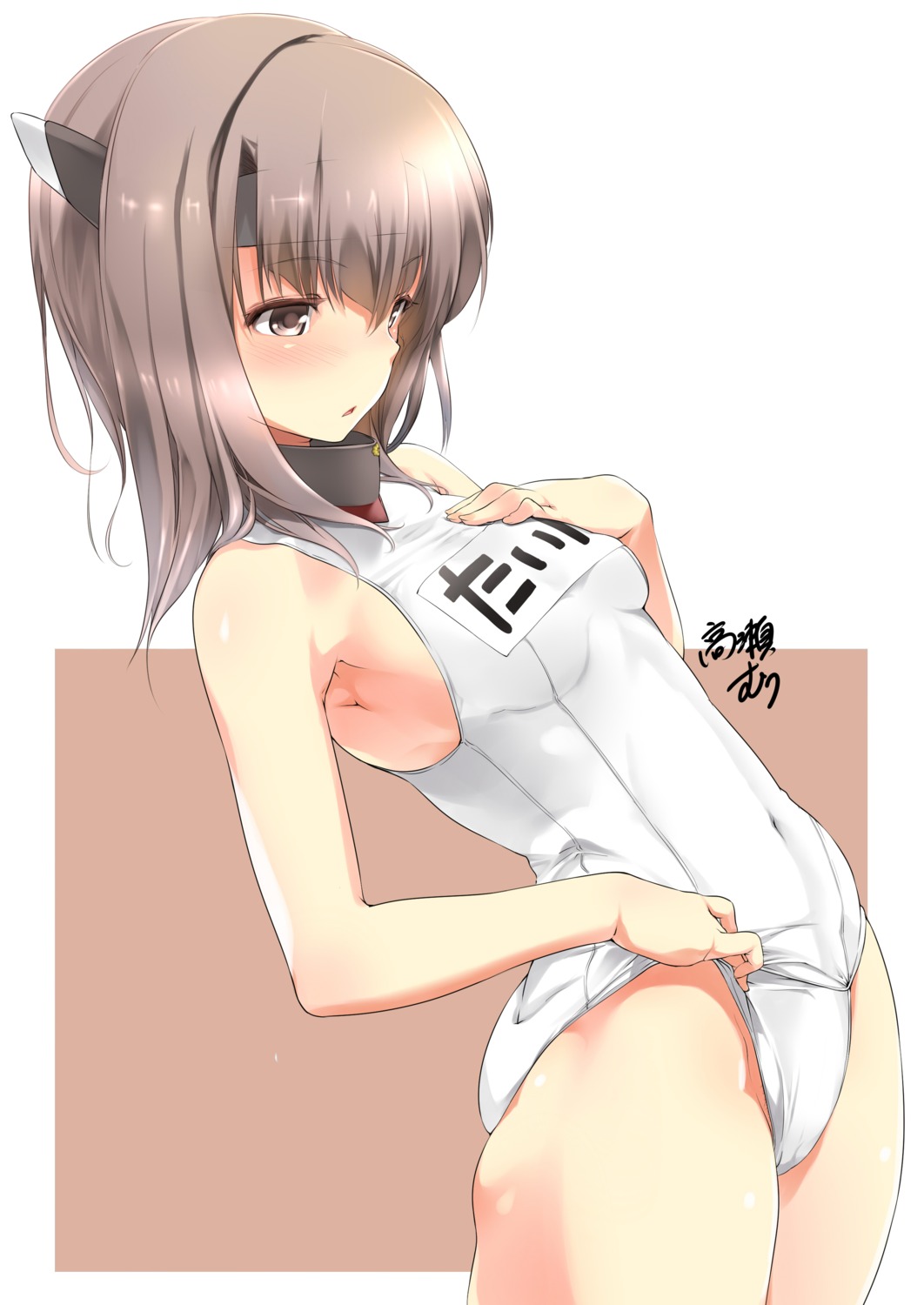 alric kantai_collection school_swimsuit swimsuits taihou_(kancolle)