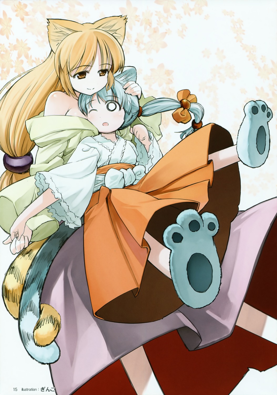 animal_ears miko tail takahata_yuki toranoana