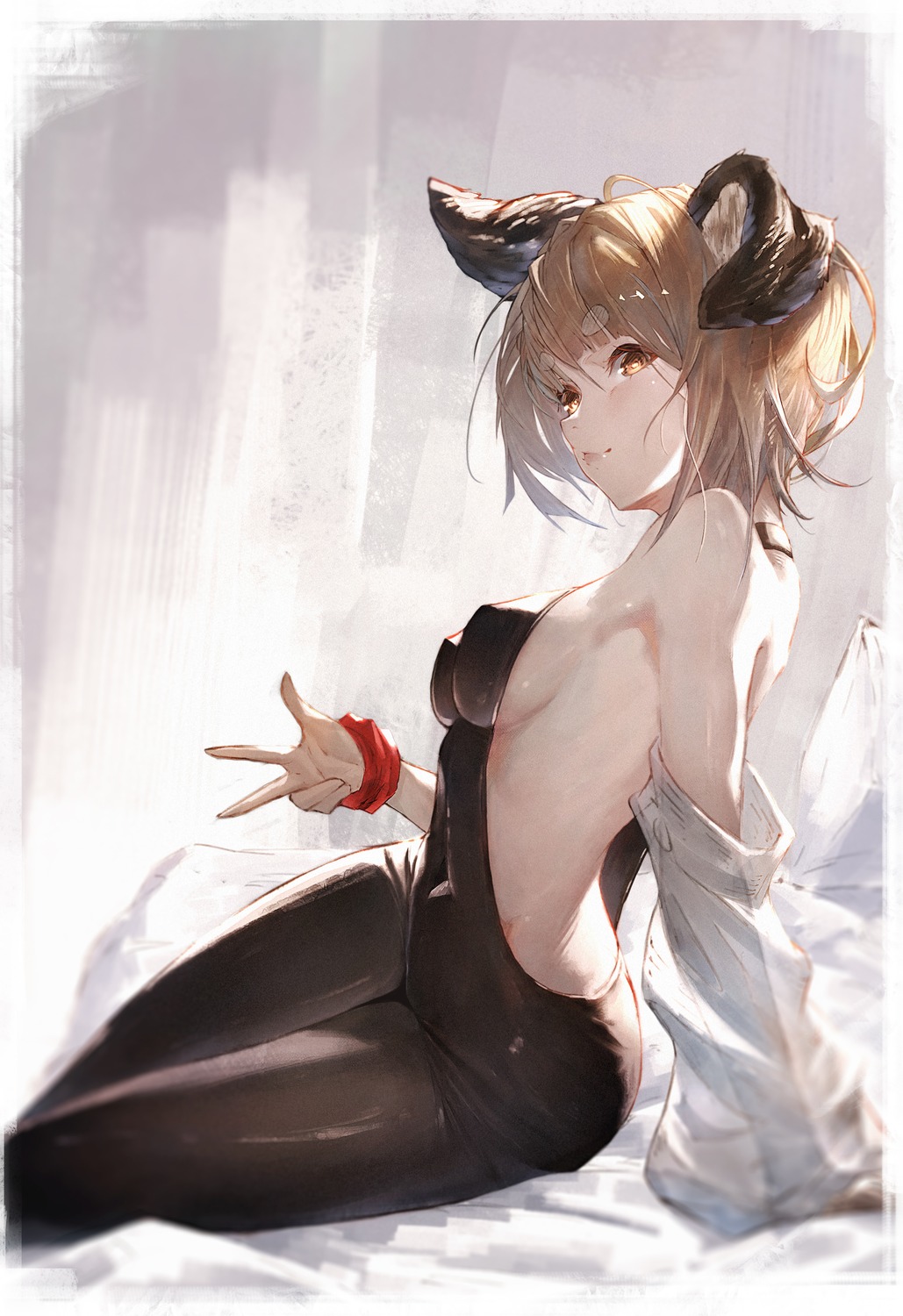 animal_ears bodysuit granblue_fantasy inumimi no_bra vajra_(granblue_fantasy) yu_pian