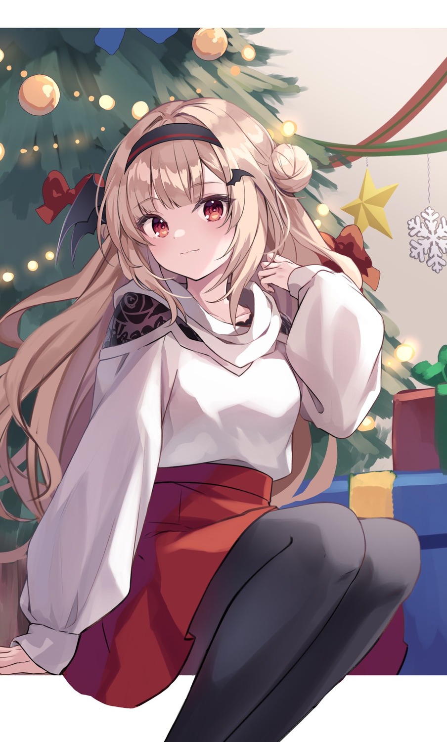 christmas kure~pu pantyhose